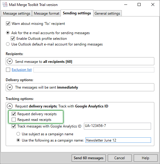 MAPILab - The New Mail Merge Toolkit 5.1 also allows...