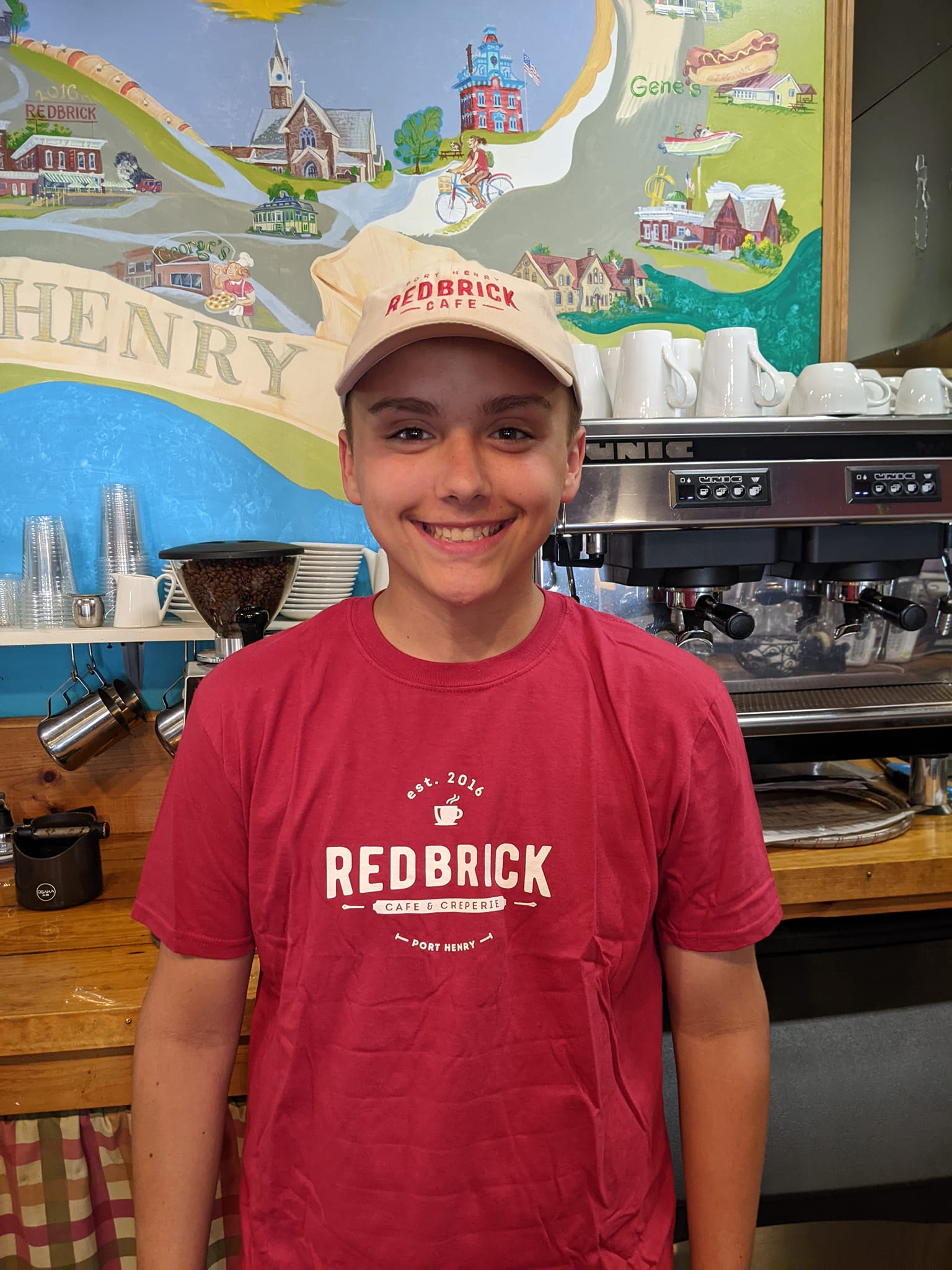 Red Brick Cafe - Meet our new team player Jarik! It is his... | Facebook
