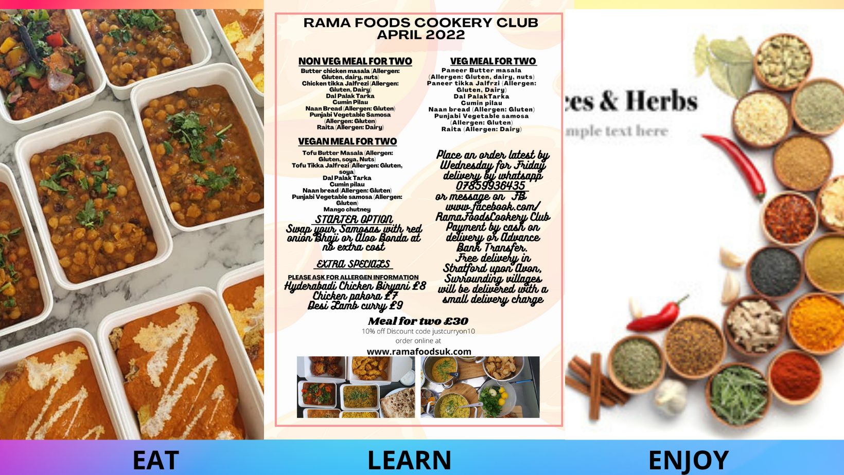 Rama foods cookery club - Home