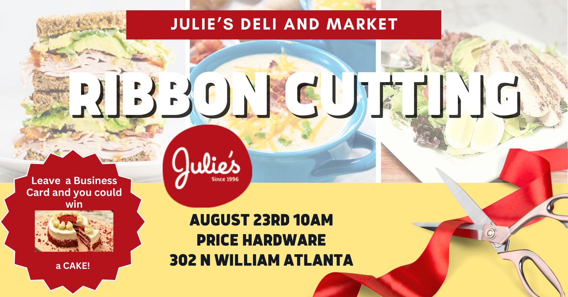 Julie's Deli & Market Ribbon Cutting