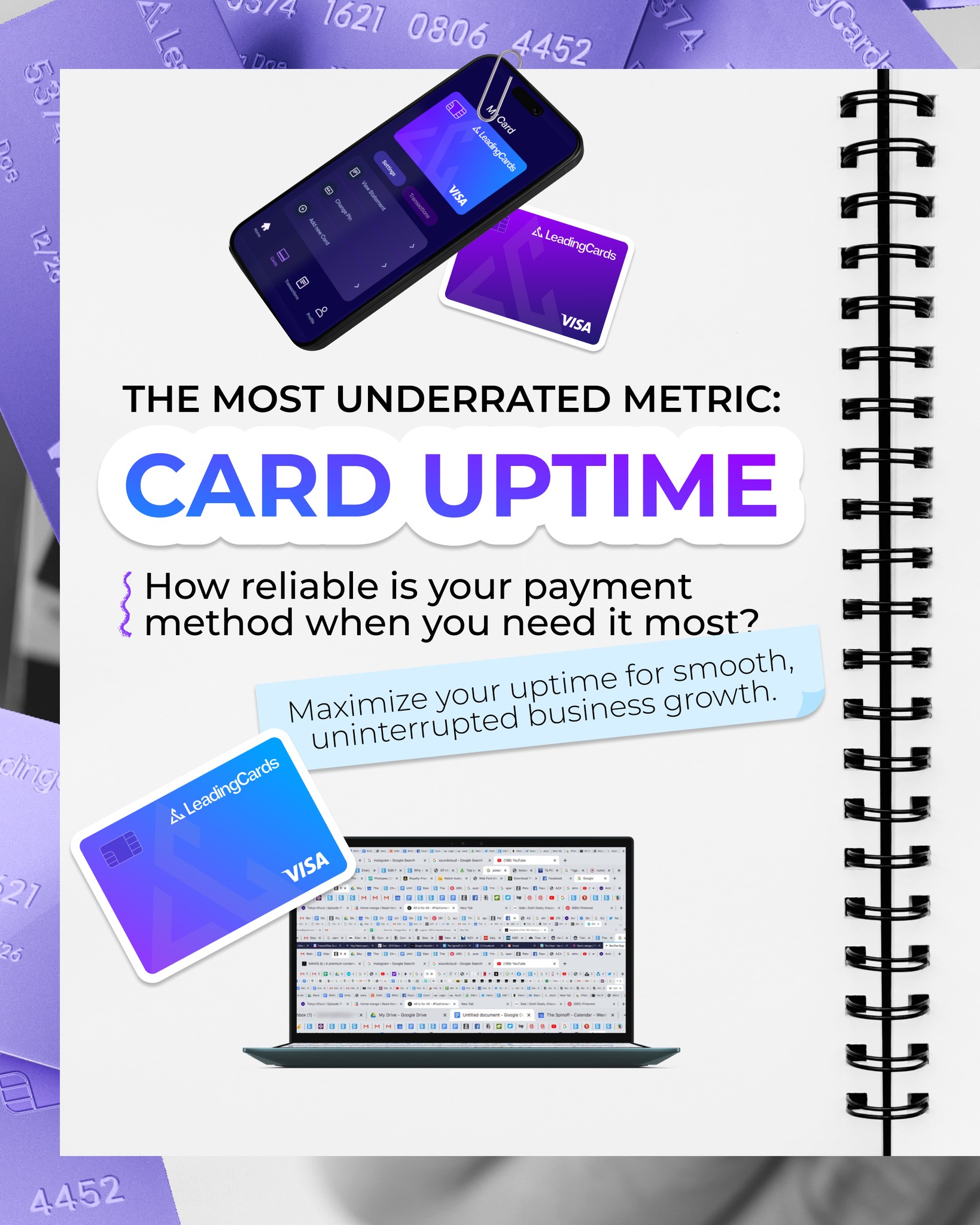 LeadingCards - 💳 The Most Underrated Metric: Card Uptime⏰... | Facebook
