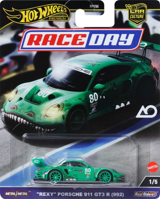 Hot Wheels 'Rexy' Porsche 911 GT3 R review and rating