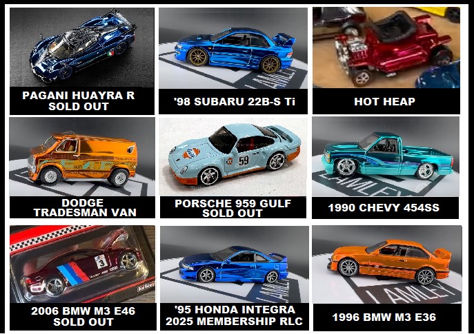 What's your favorite Hot Wheels RLC release of 2025?