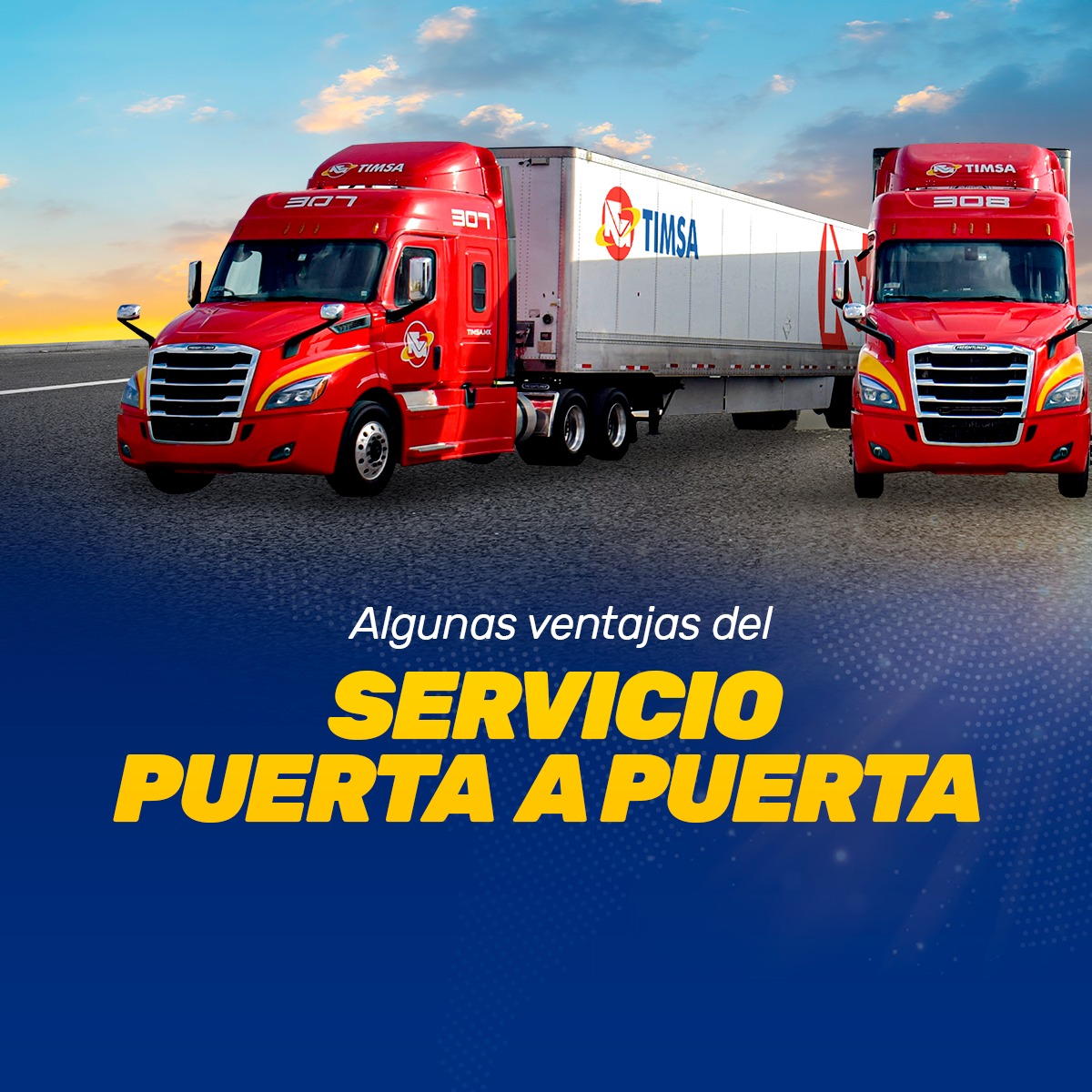 TIMSA - Con nuestro servicio puerta a puerta, ten la... | Facebook