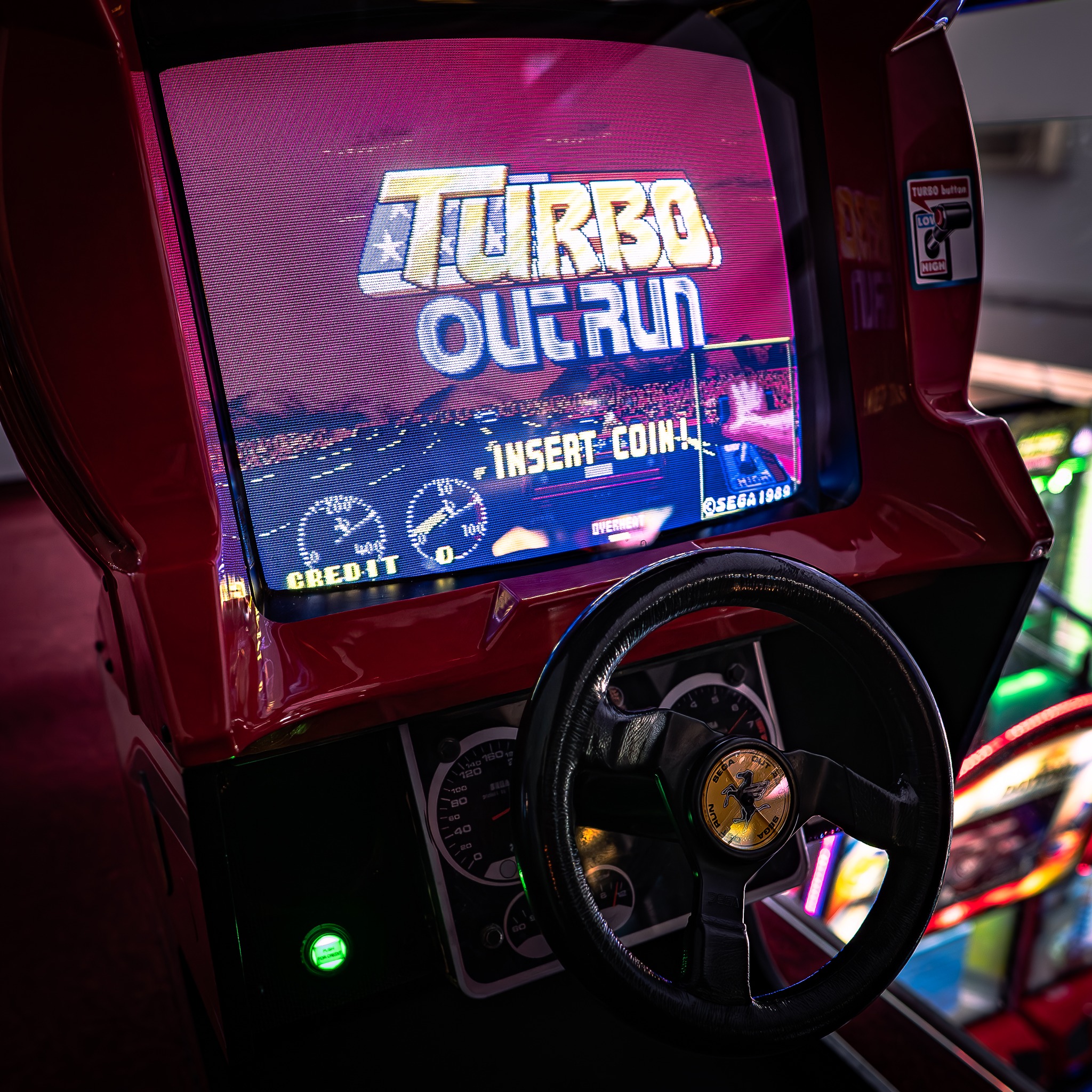 Turbo OutRun throws a supercharger and dares you to keep your foot