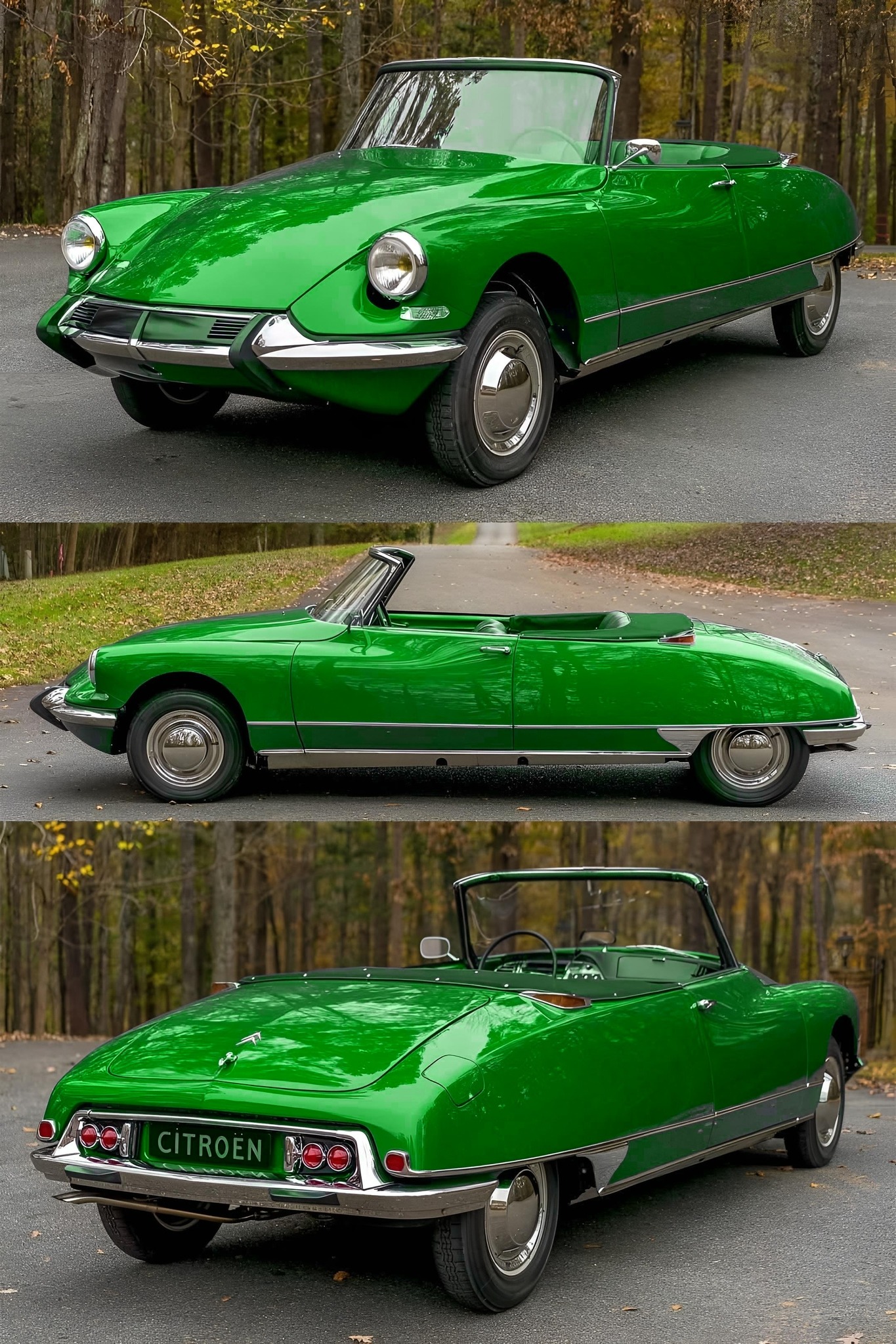 1963 Citroen DS 19 original pedal car