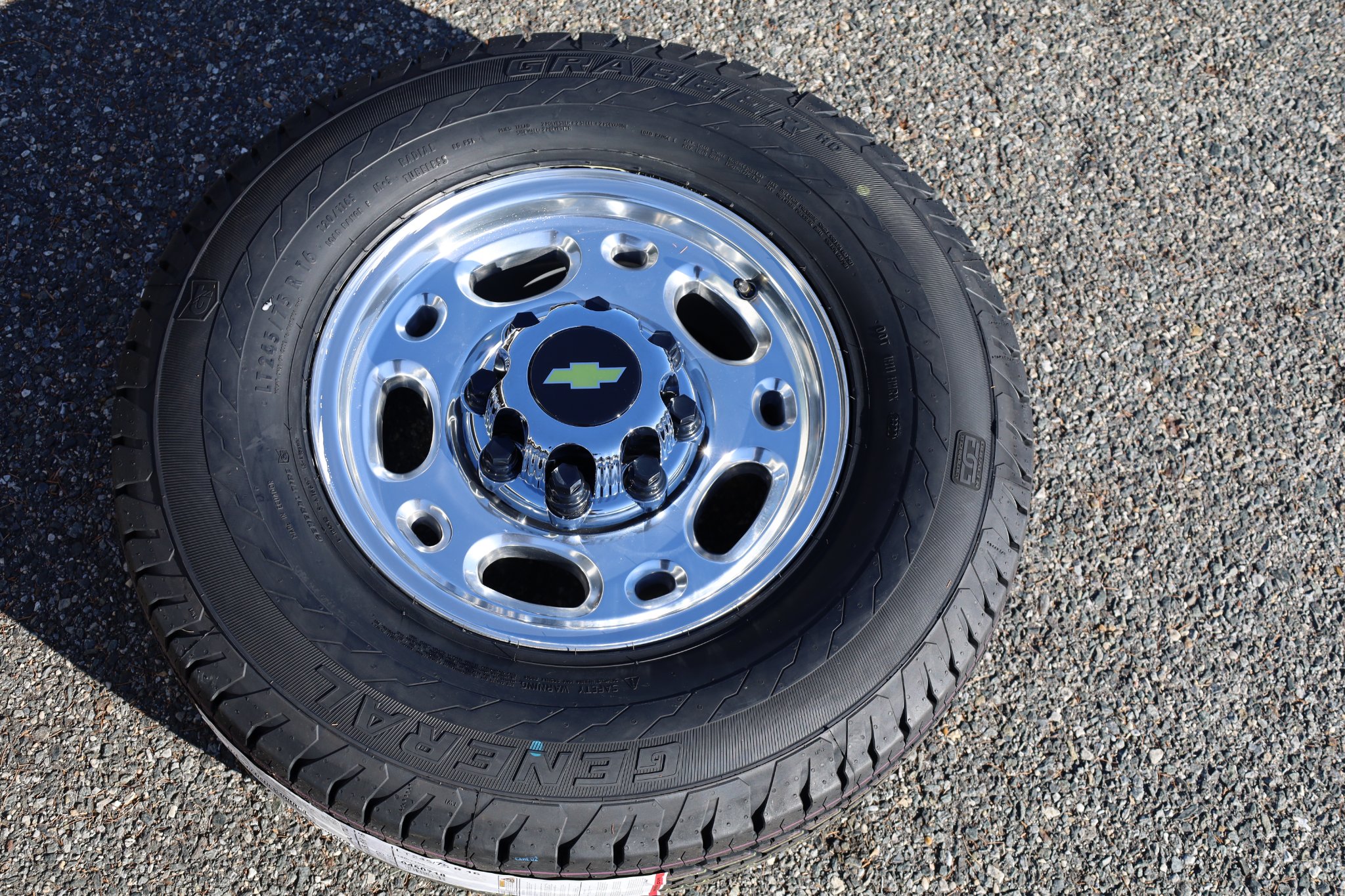 Set Of 4 NEW 8x6.5 Chevy/GMC 2500 Duramax Wheels/Tires/Cargo Van ...