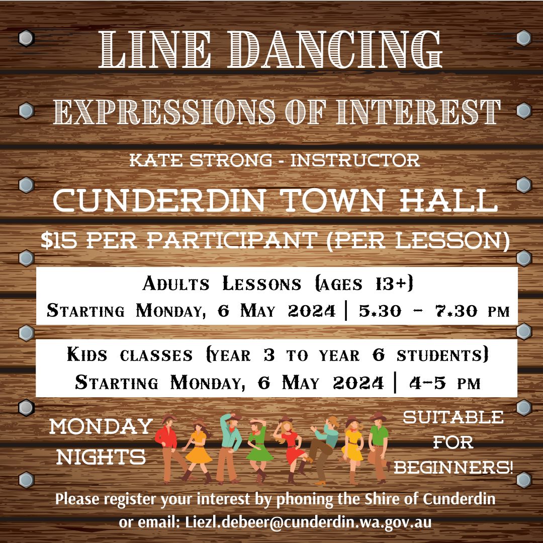👢🎶 Exciting News from the Shire! 🎶👢... - Shire of Cunderdin | Facebook