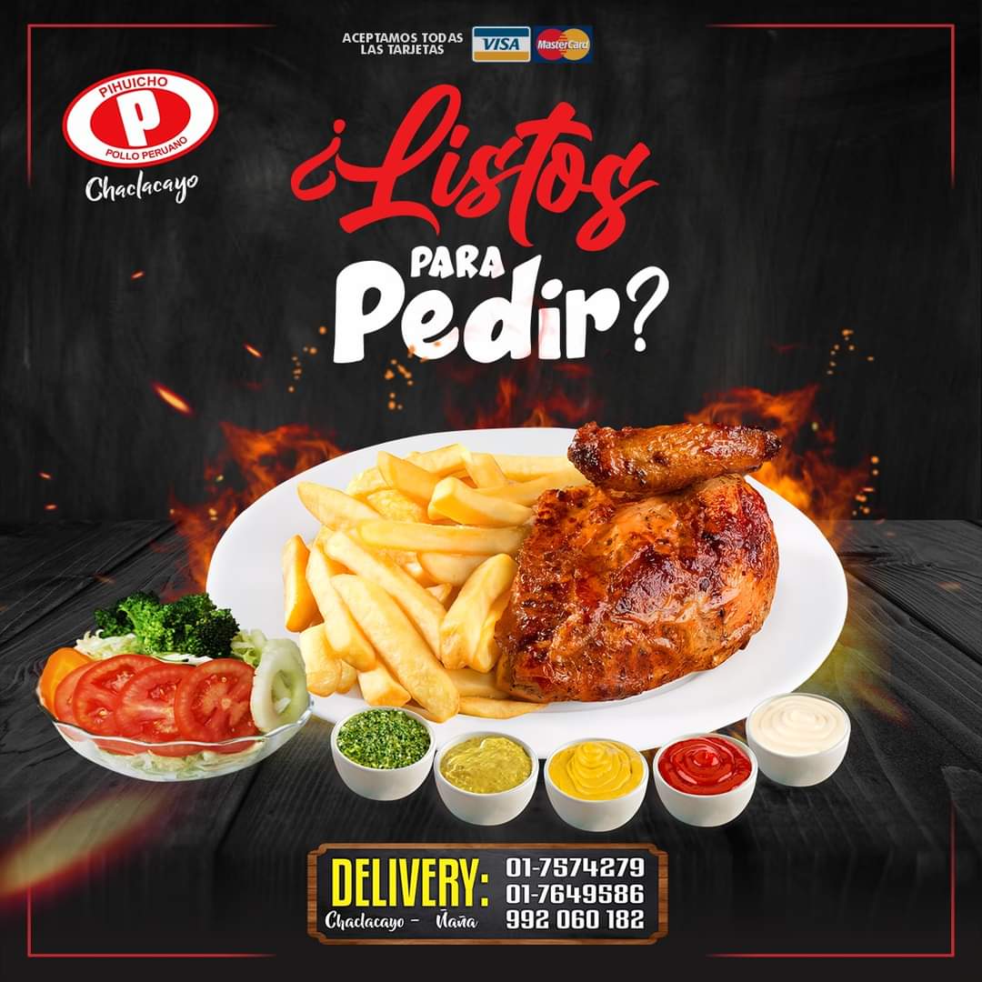 Pihuicho - 🥰🔥🔥🍗🍟 ¡¡LISTOS PARA PEDIR!! 🍗🍟🔥🔥🥰 ¡En Pihuicho Pollo Peruano ...