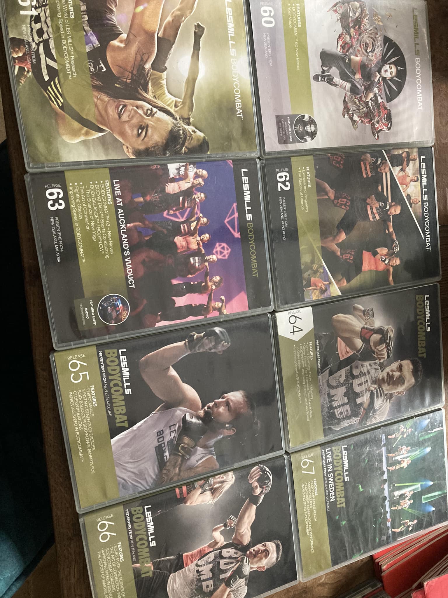 Les Mills On Demand Plus offers old Combat releases