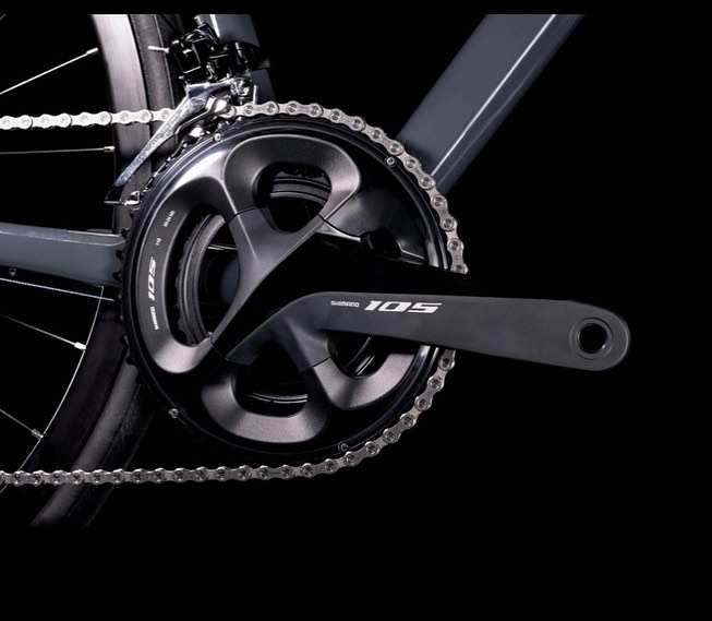 SHIMANO 105 FC-R7000 172.5mm　52-36T Cube Attention Swamp Grey/Black Brand New €500