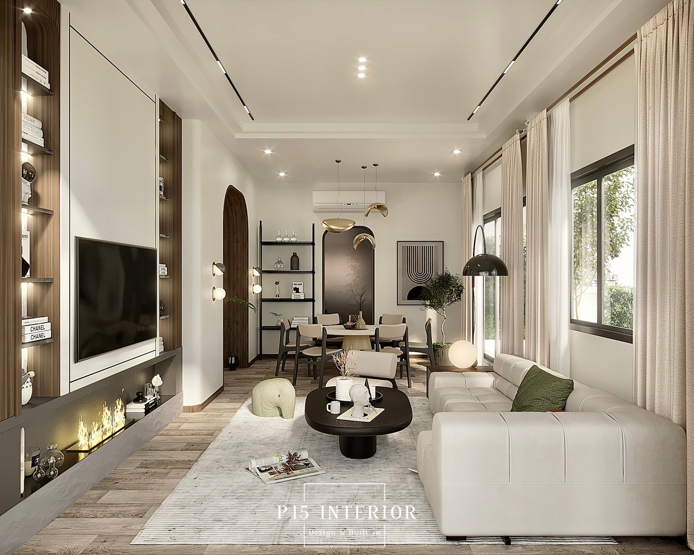 3N Interior ออกแบบตกแต่งภายใน - Project : Walk in Closet 3D Model : 3N ...