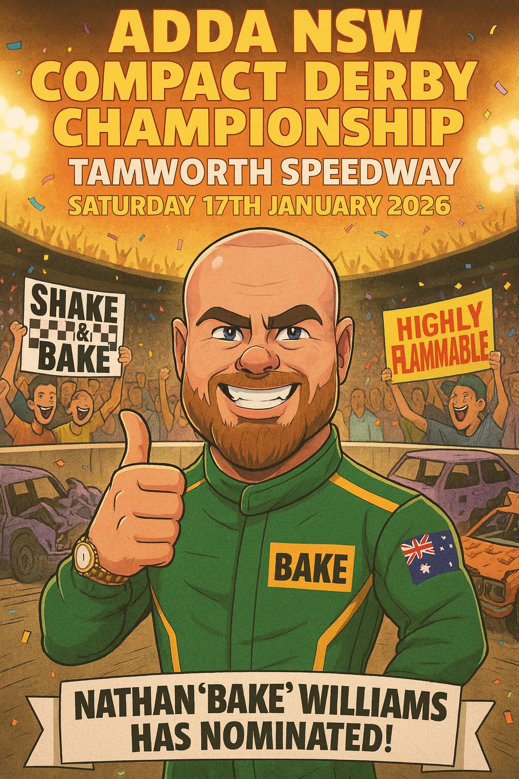 Australian - 🔥 NATHAN “BAKE” WILLIAMS HAS OFFICIALLY NOMINATED! 🔥 For ...