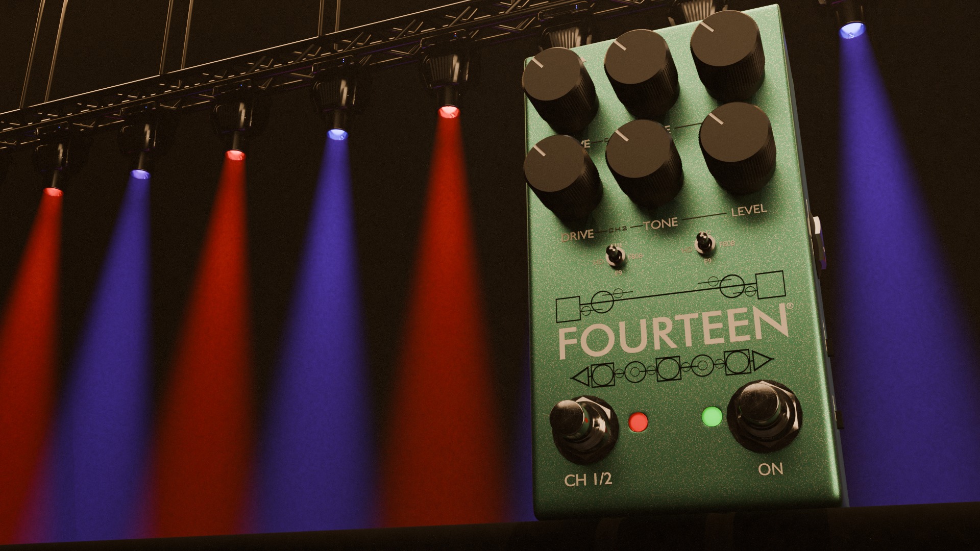 Fortin Amplification Roach pedal with Class A buffer