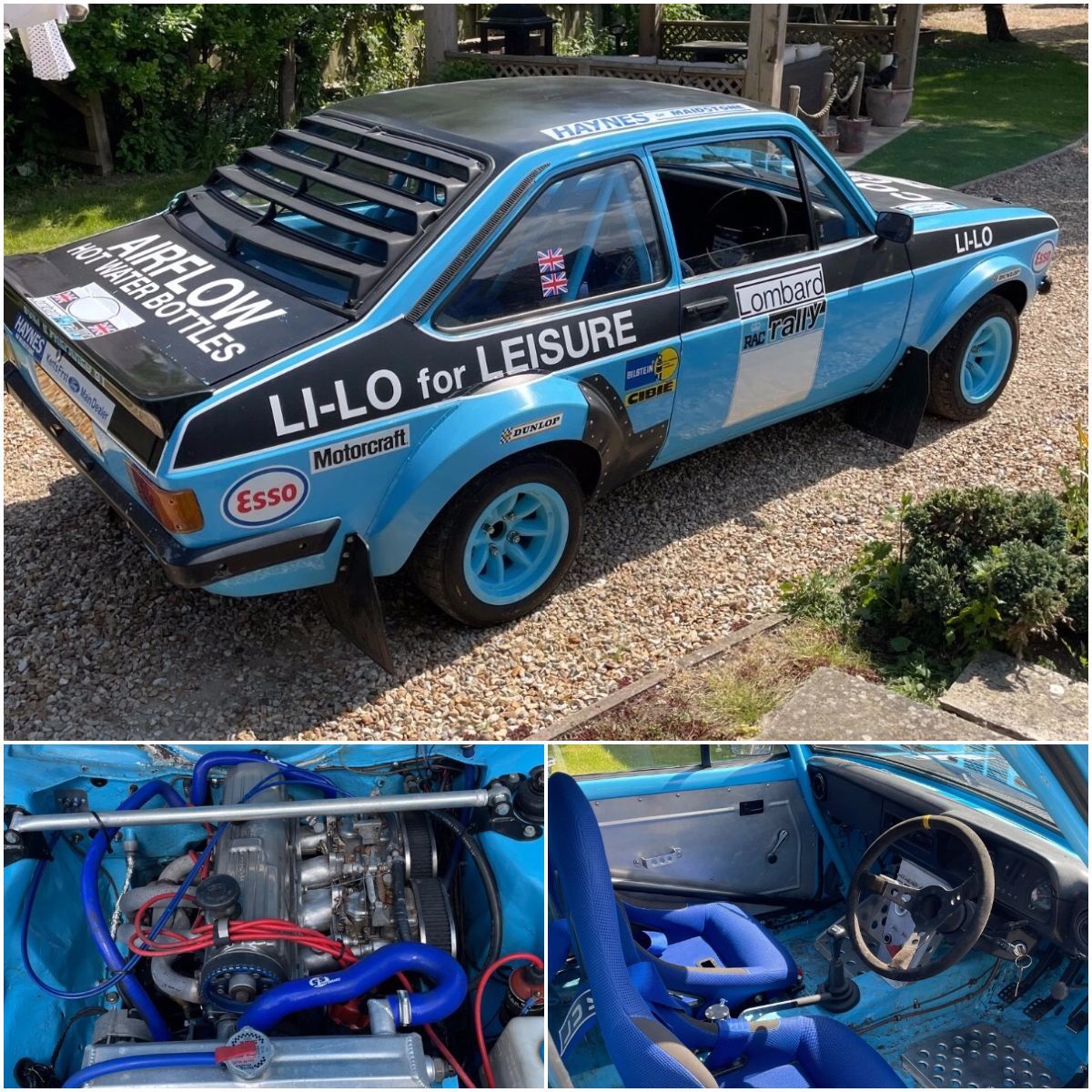 Mk1 - ford escort mk2 rally - 2.1 Pinto Details here: https://petrol ...