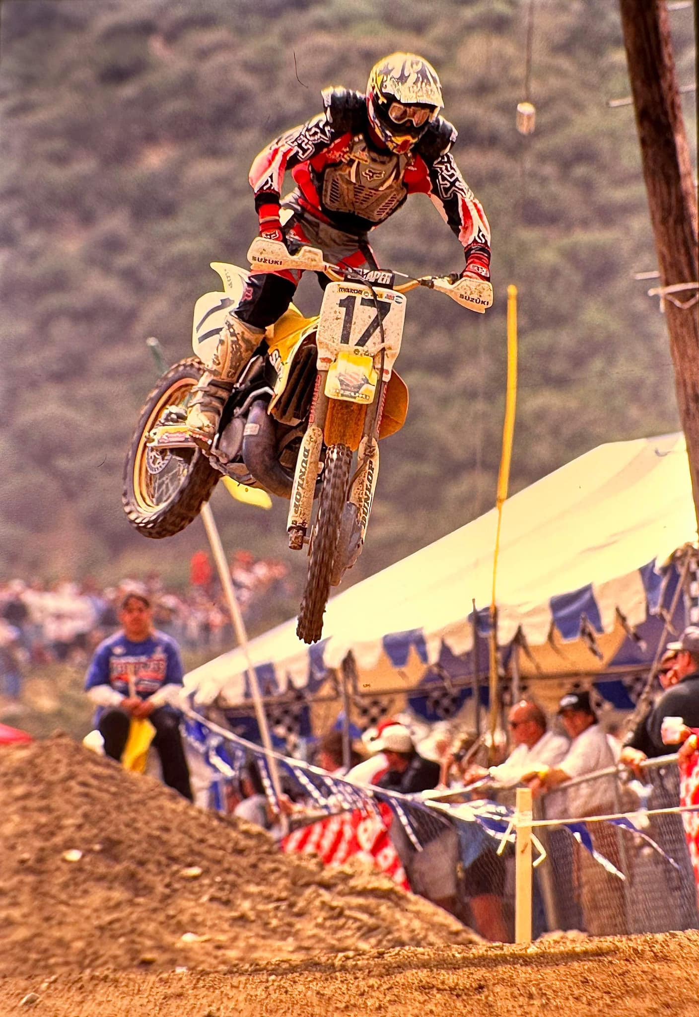 Robbie Reynard. Glen Helen 1999. 9th overall on a Team Suzuki