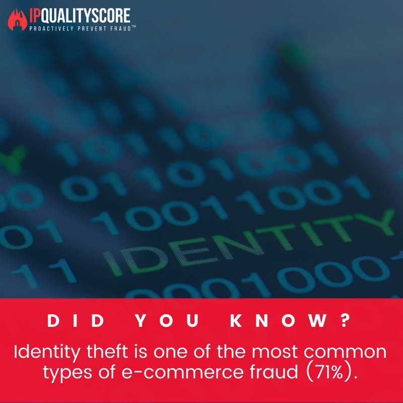 IPQualityScore - Identity theft is one of the most common... | Facebook