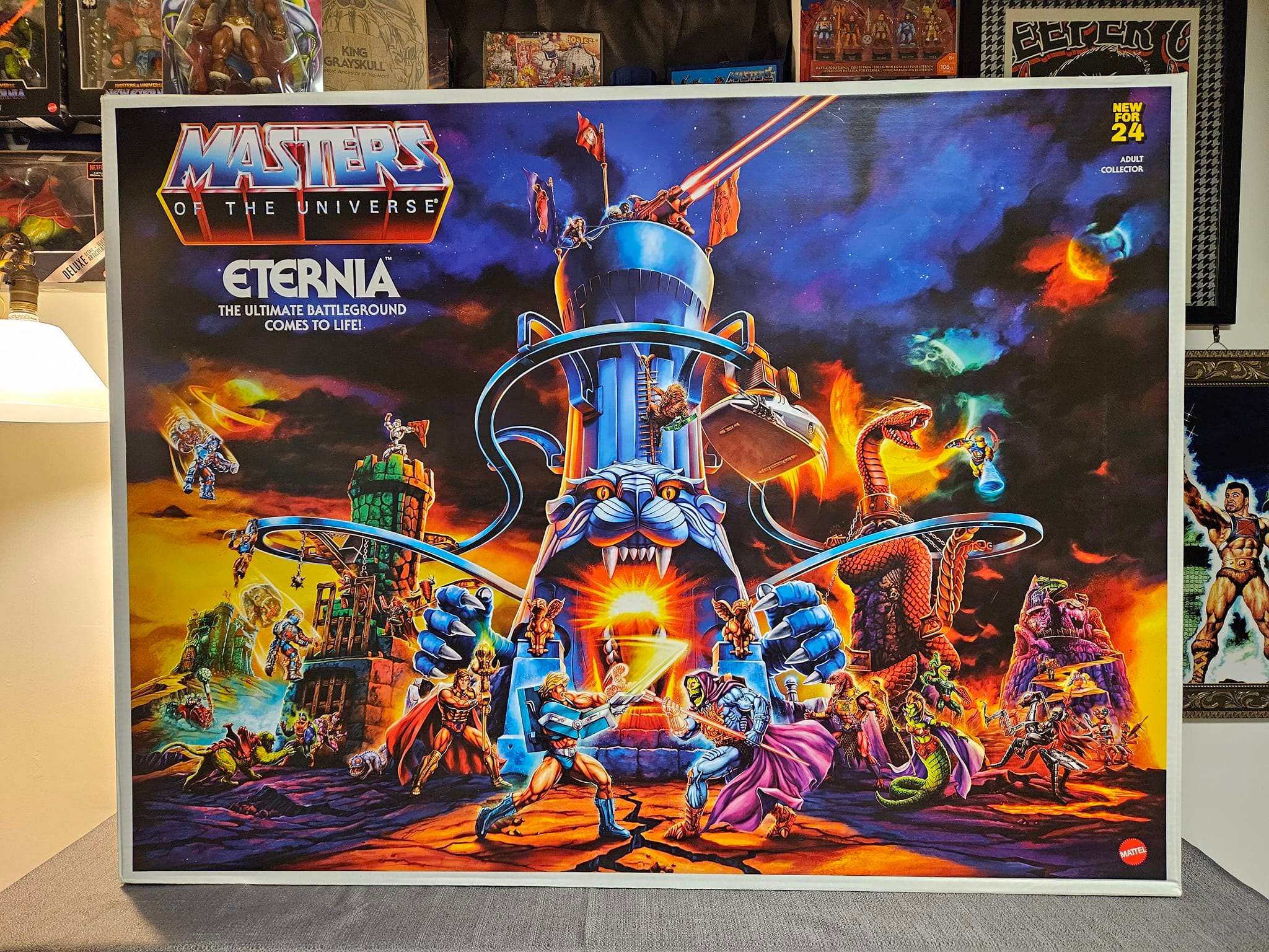 He-Man playset exceeds size expectations