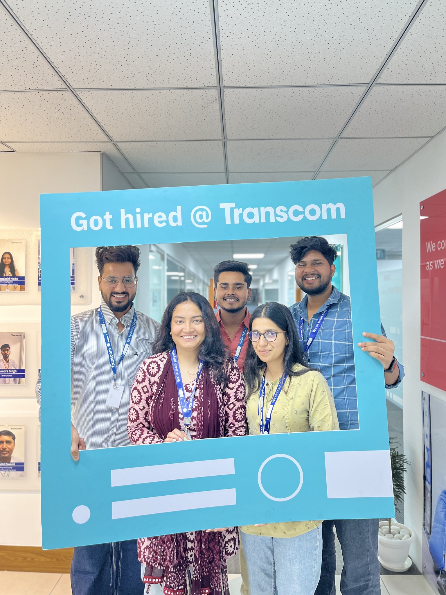 Transcom India - Welcoming our new team members at... | Facebook
