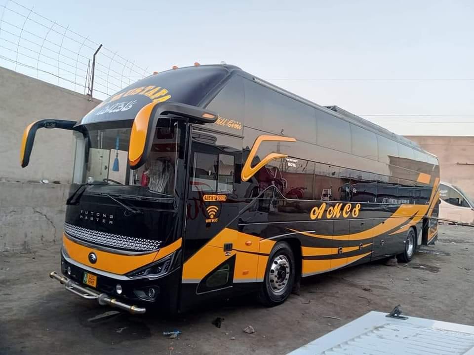 Al Mustafa Double Glass Sleeper Bus... - All New Buses-Lahore