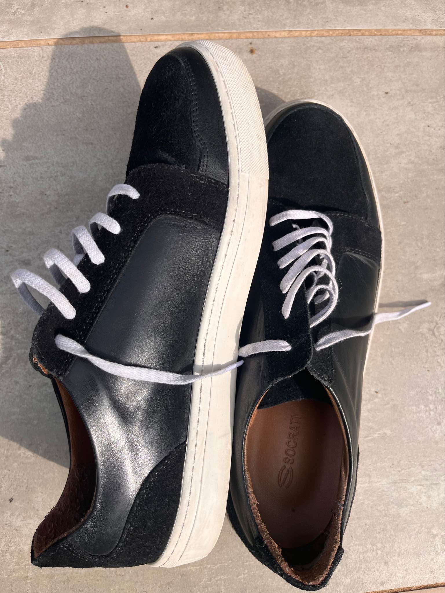 Socrati sneakers, men size 10. Leather and suede - Fashion Sneakers ...
