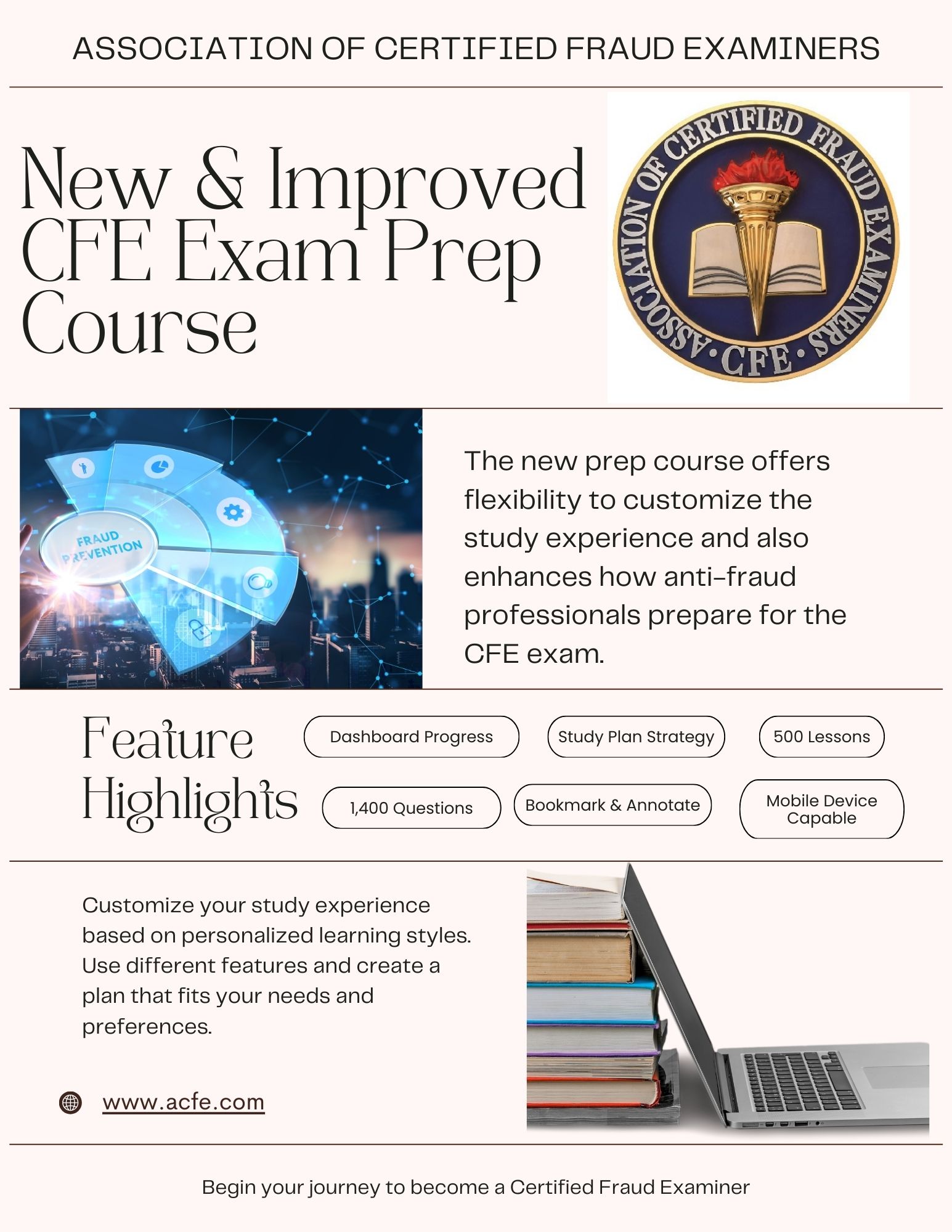 Palm - The ACFE is excited to announce that after 13 years, a new and ...