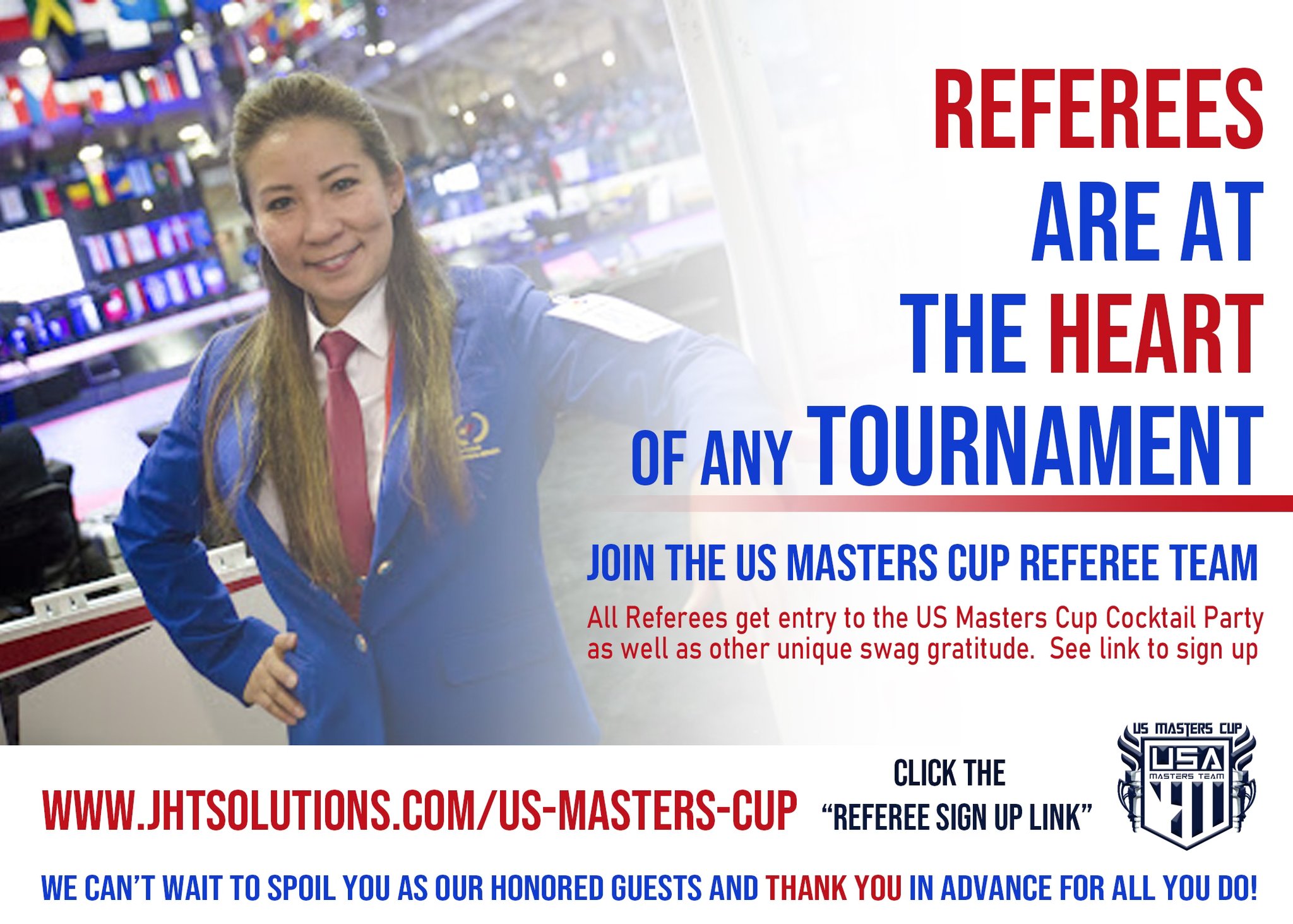 US - Referee Registration LINK is now OPEN! 👉Tournament site: https ...
