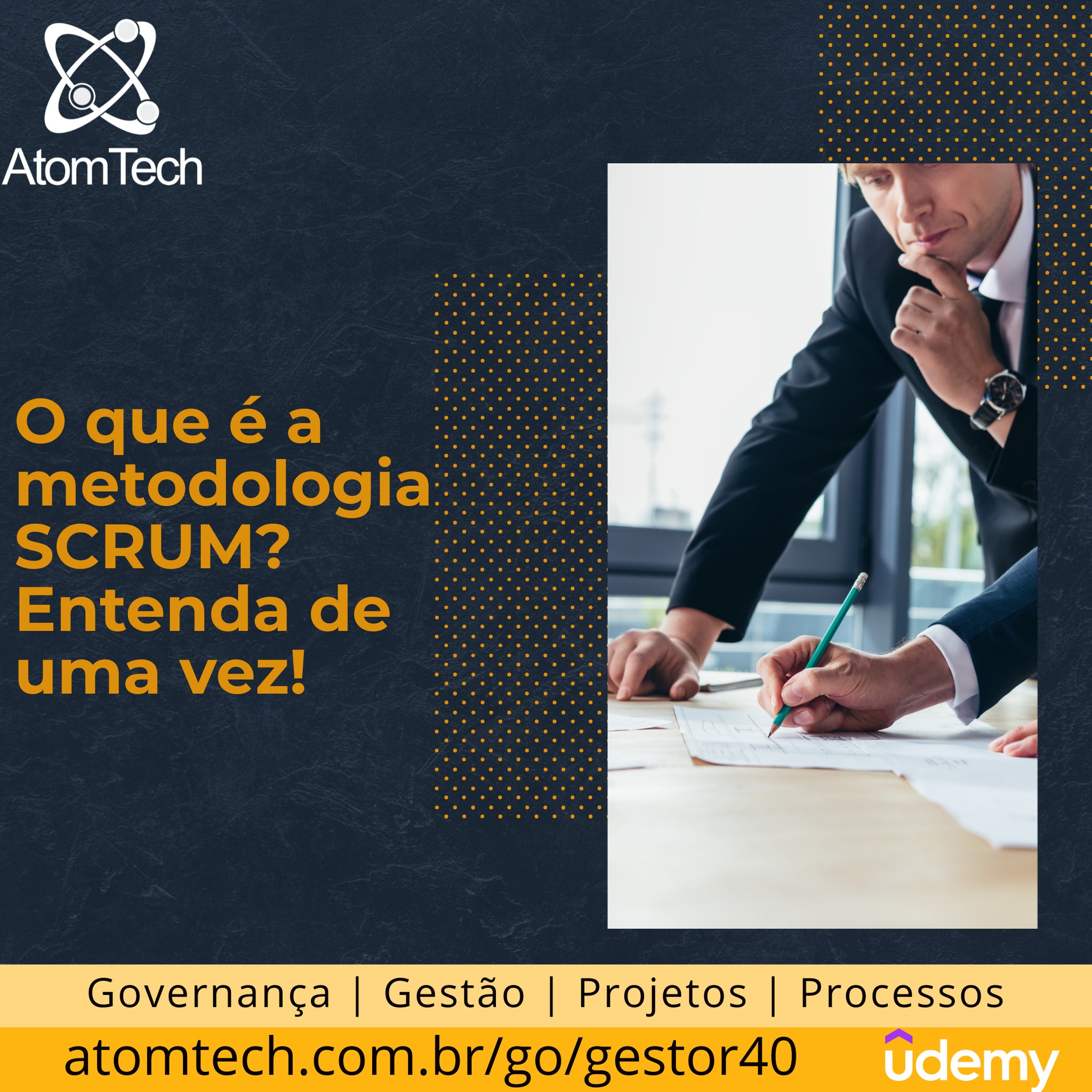 AtomTech - A metodologia Scrum é um framework ágil...
