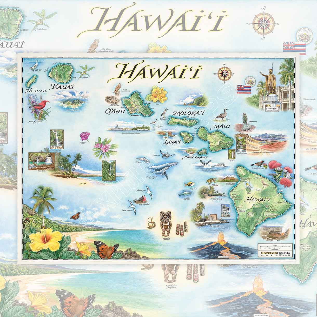 Xplorer Maps - 🌺 Aloha! 🌴 From bustling Waikiki to serene...