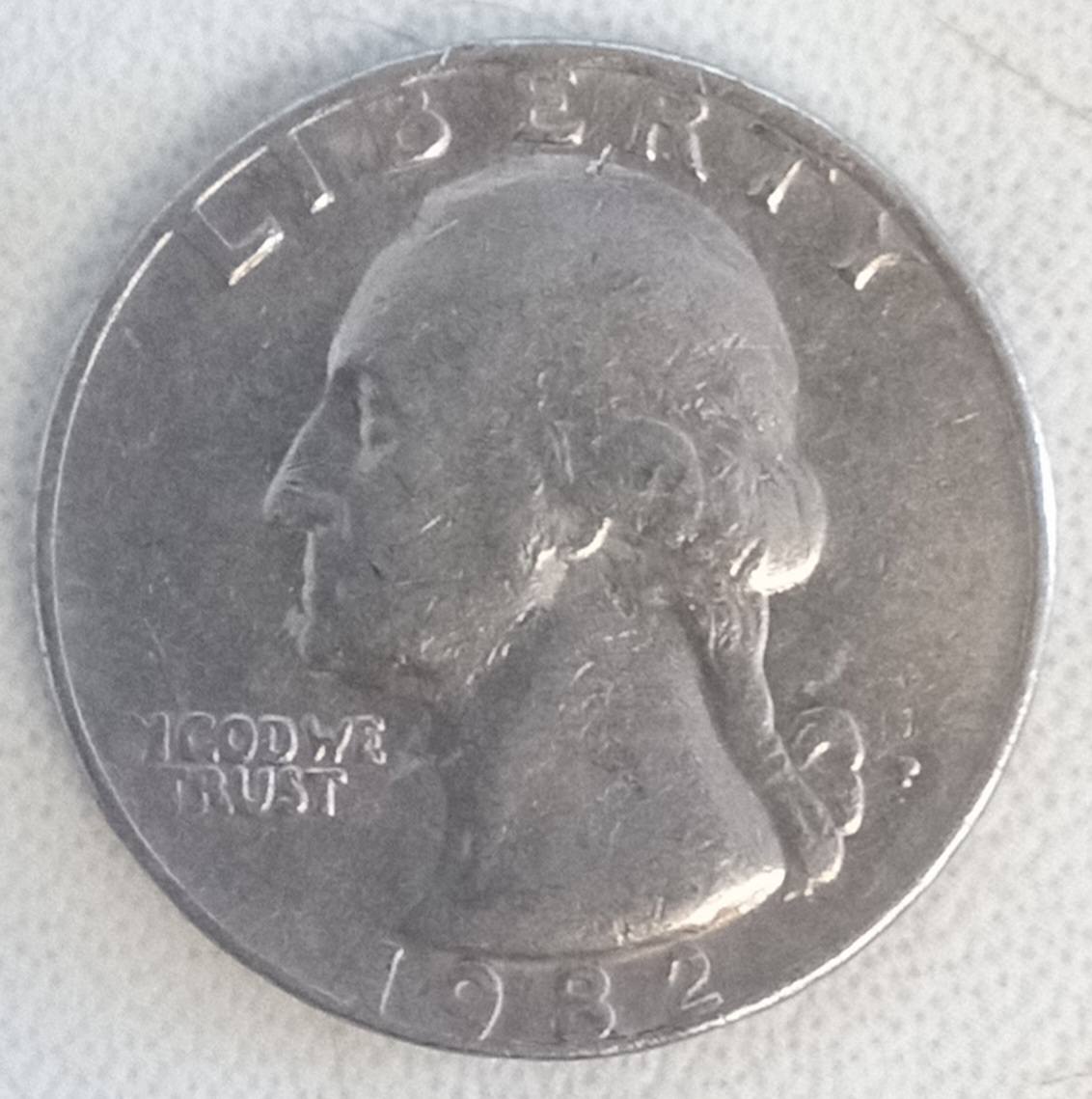 Is the 1982 Philadelphia mint quarter special or valuable?
