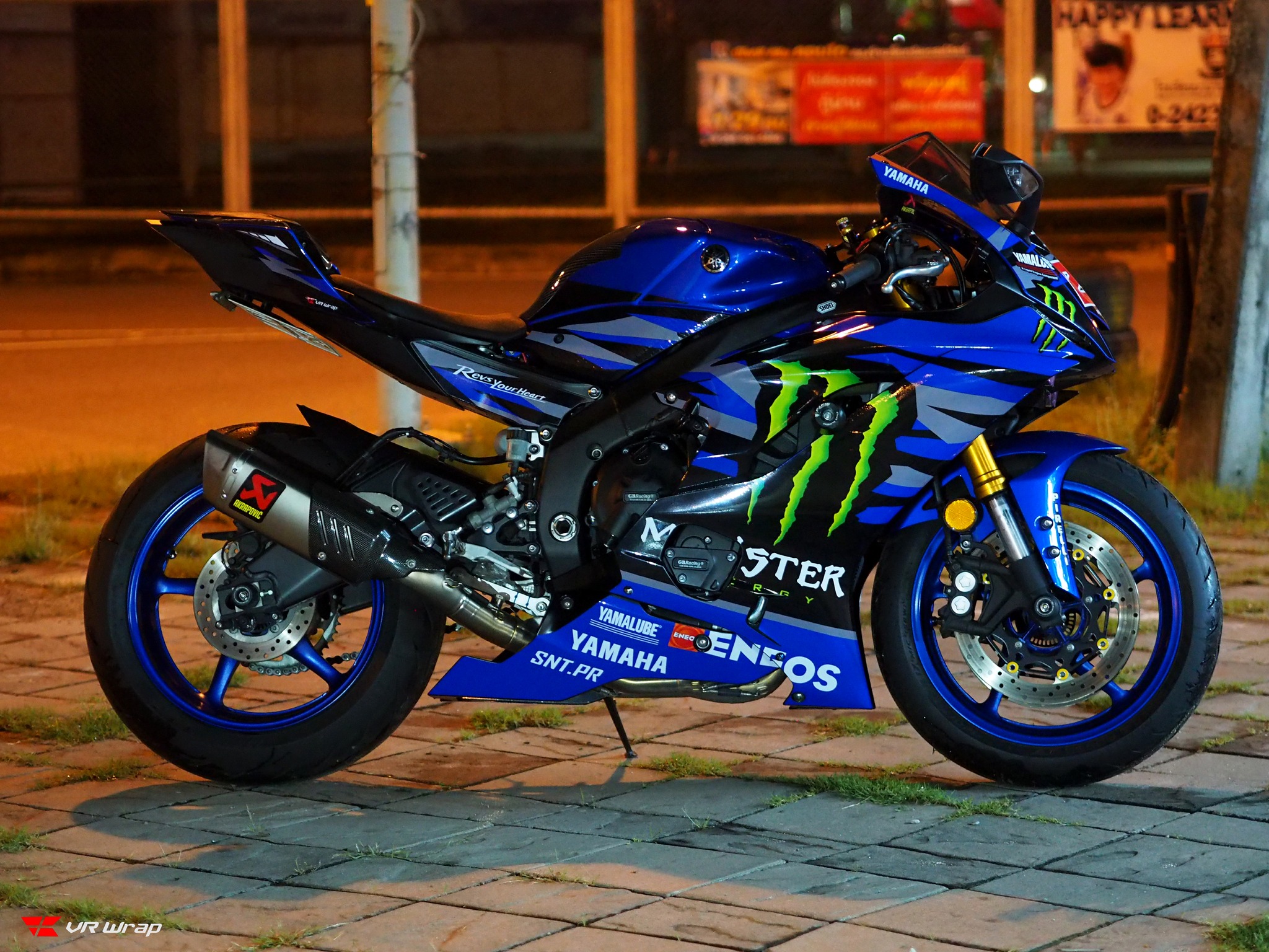 VR Wrap - YAMAHA R6 Motogp 2023 💥 ติดตั้งสติ๊กเกอร์ ...