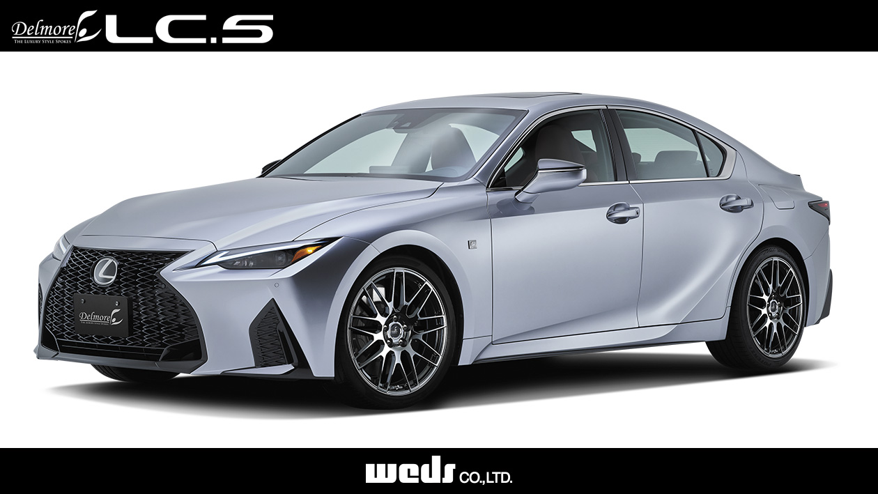 Weds - <PHOTO> Delmore LC.S × LEXUS IS ▷https://www.weds.co.jp 