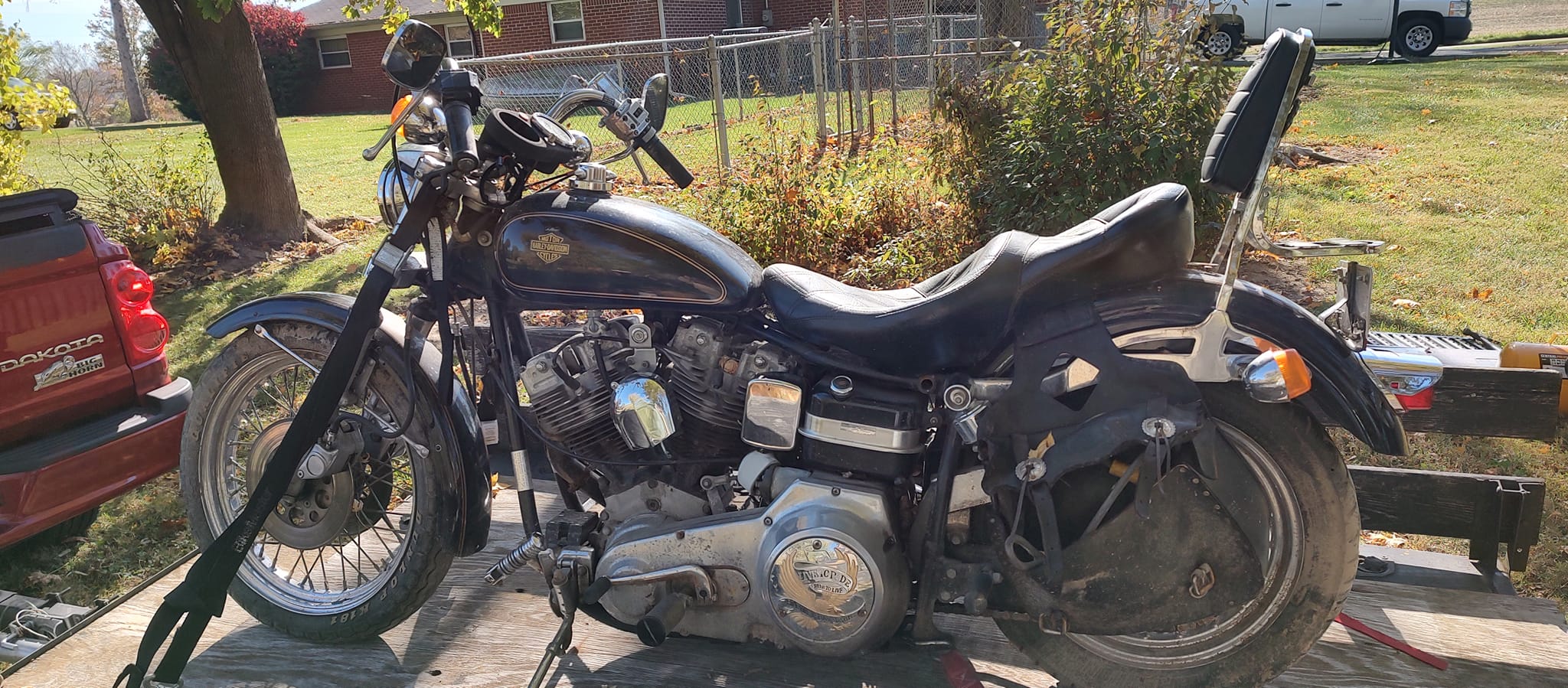 1979 T140V motorbike shed find with low mileage