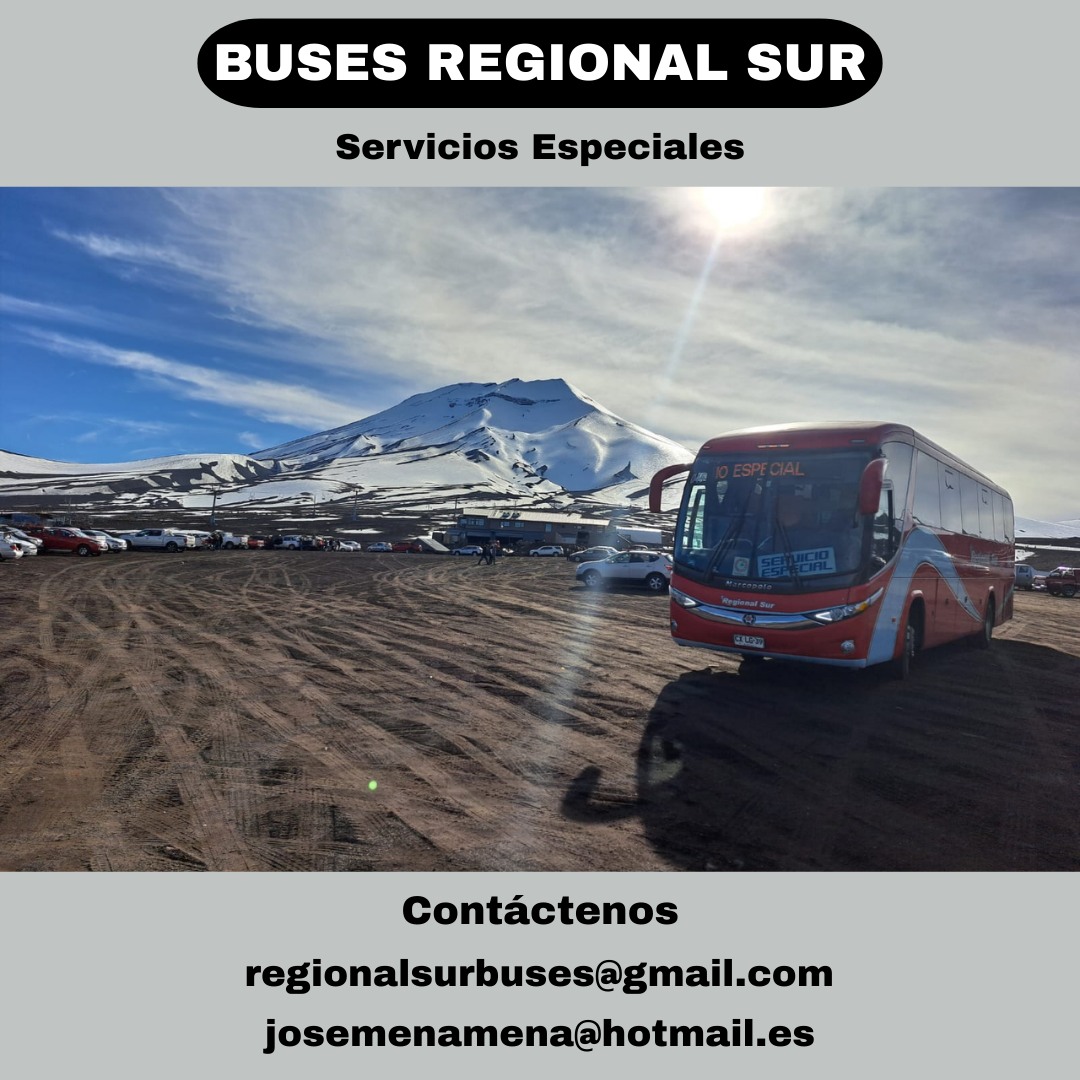 Regional - 🚌 Servicios Especiales – Buses Regional Sur 🚍 ¿Buscas ...