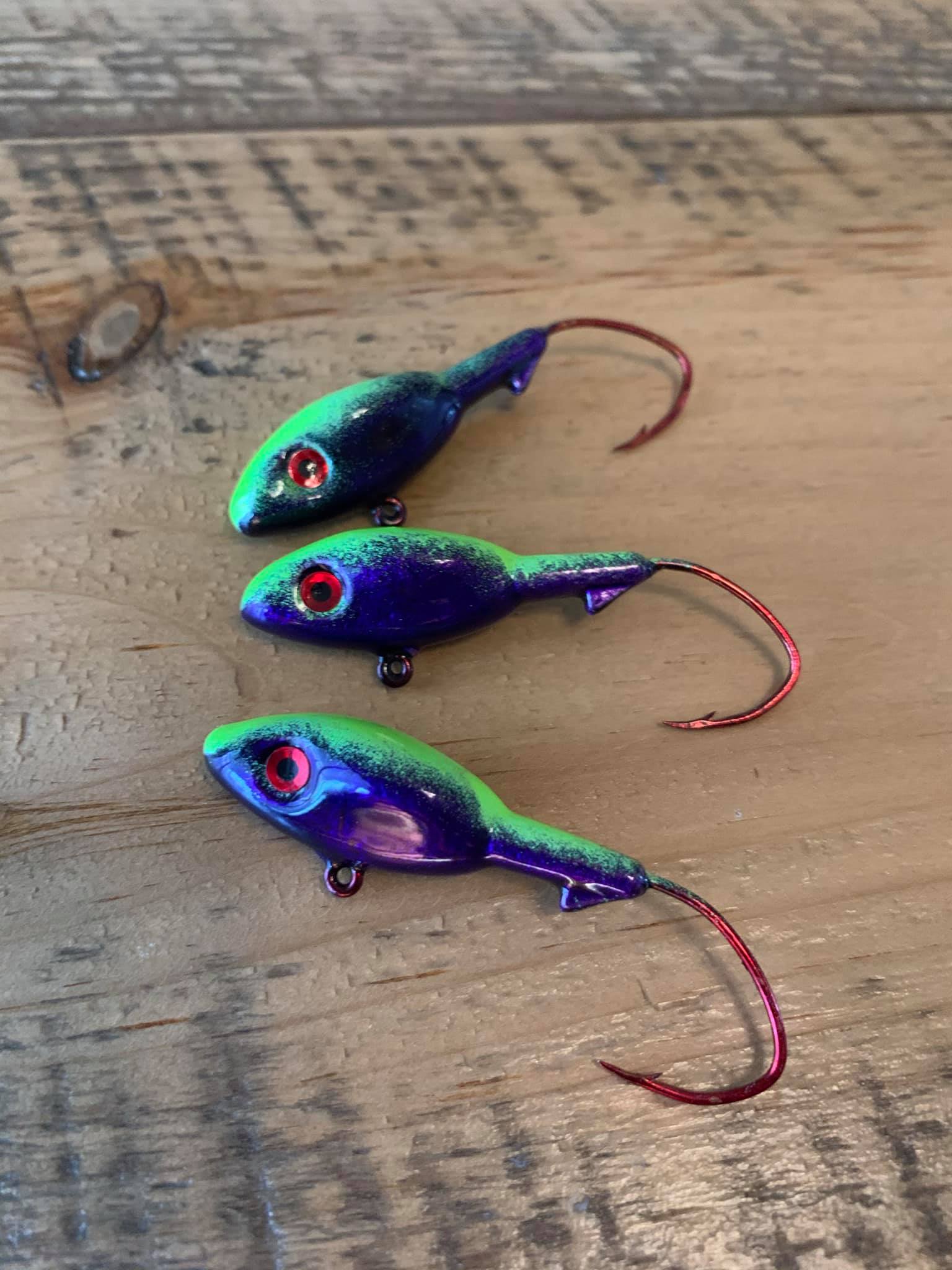 custom made fish hooks Black Hat Clip Hats Pins Hook 3 PCS Hook Set High Carbon Steel : Home & Kitchen and saltwater applications I made some more custom