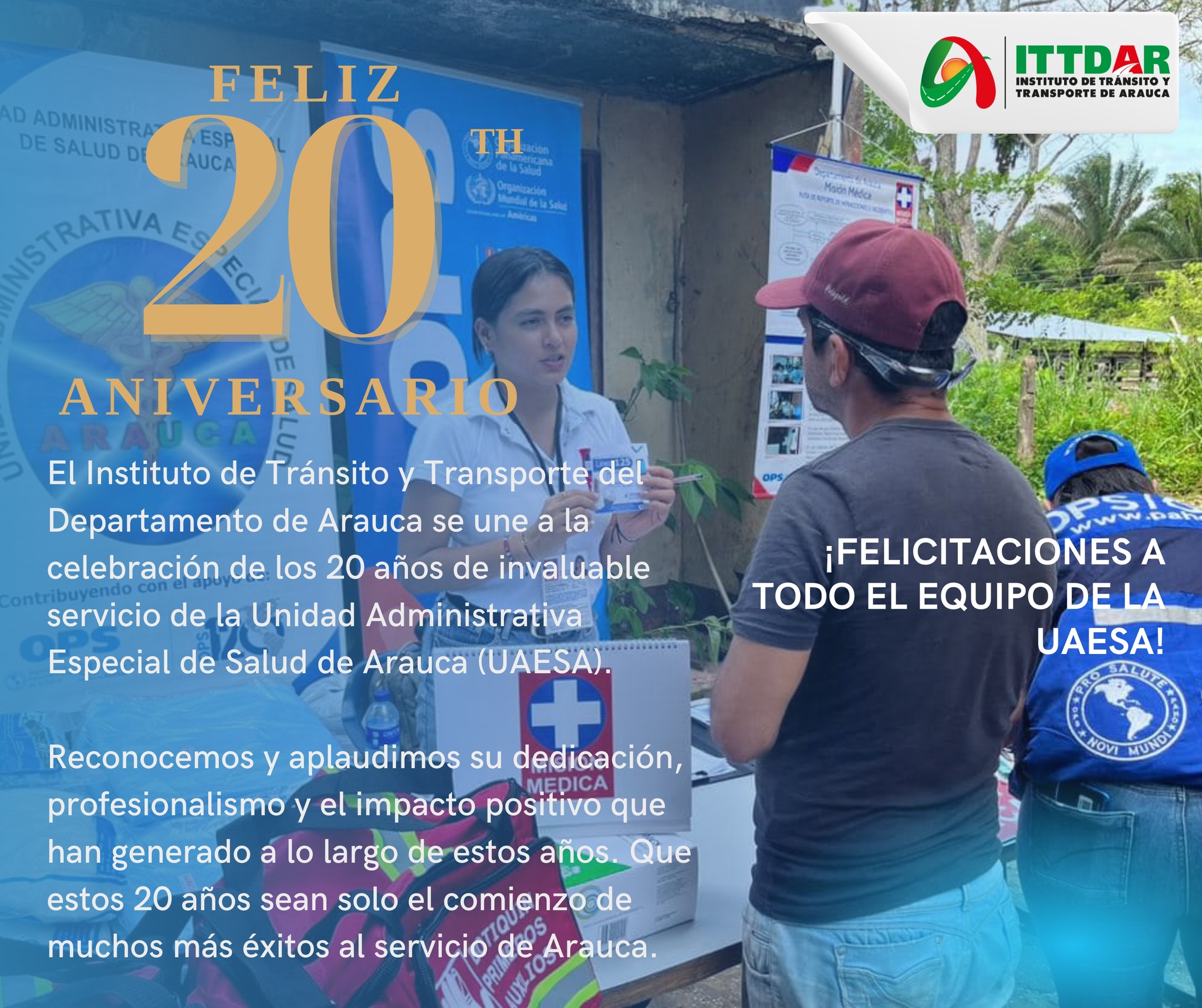 Instituto - ¡𝗙𝗲𝗹𝗶𝗰𝗲𝘀 𝟮𝟬 𝗮𝗻̃𝗼𝘀 𝗮 𝗹𝗮 𝗨𝗔𝗘𝗦𝗔! #aniversario | El Instituto ...