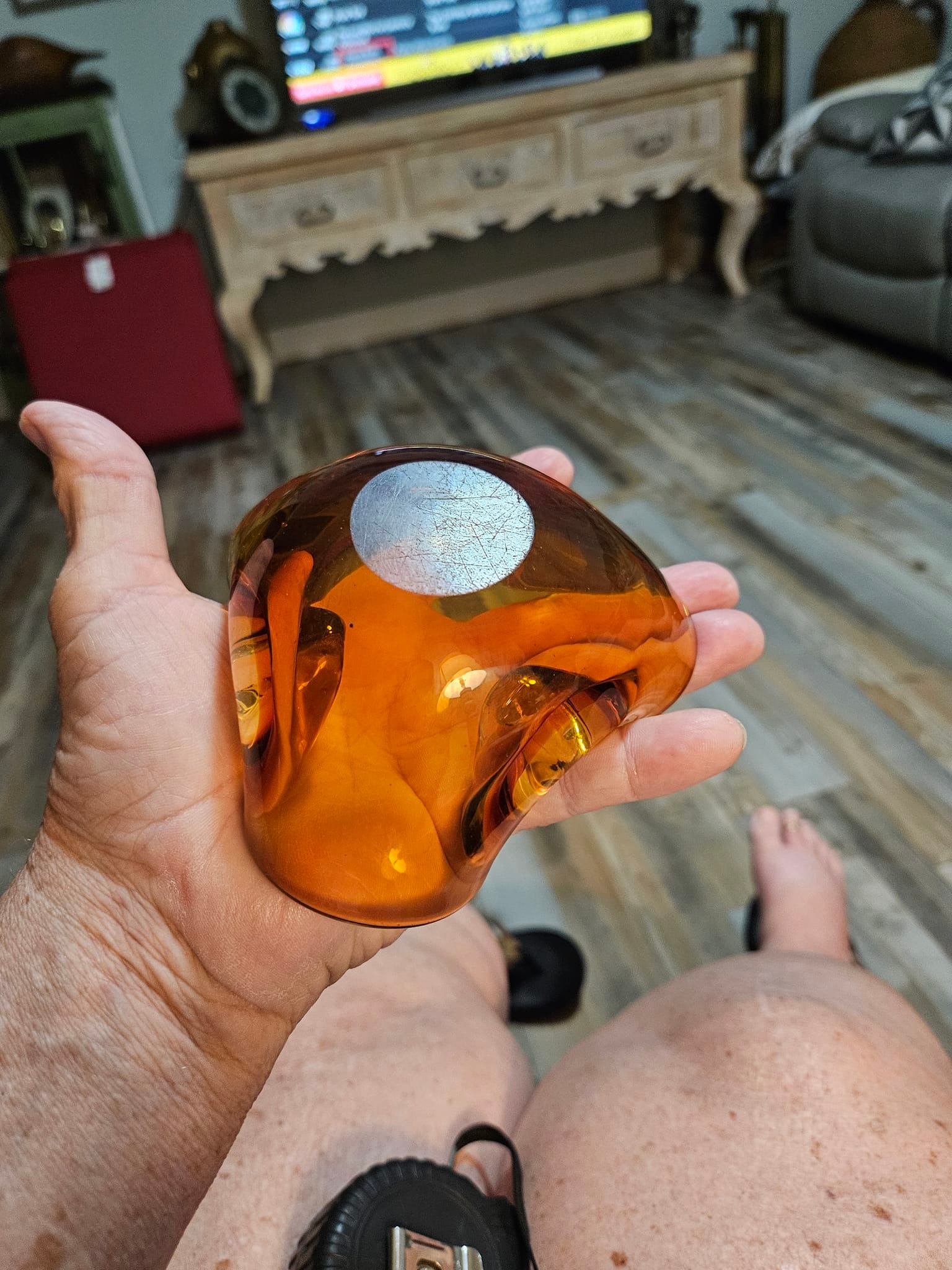 Crate & Barrel Murano Aquatic Bowl Value