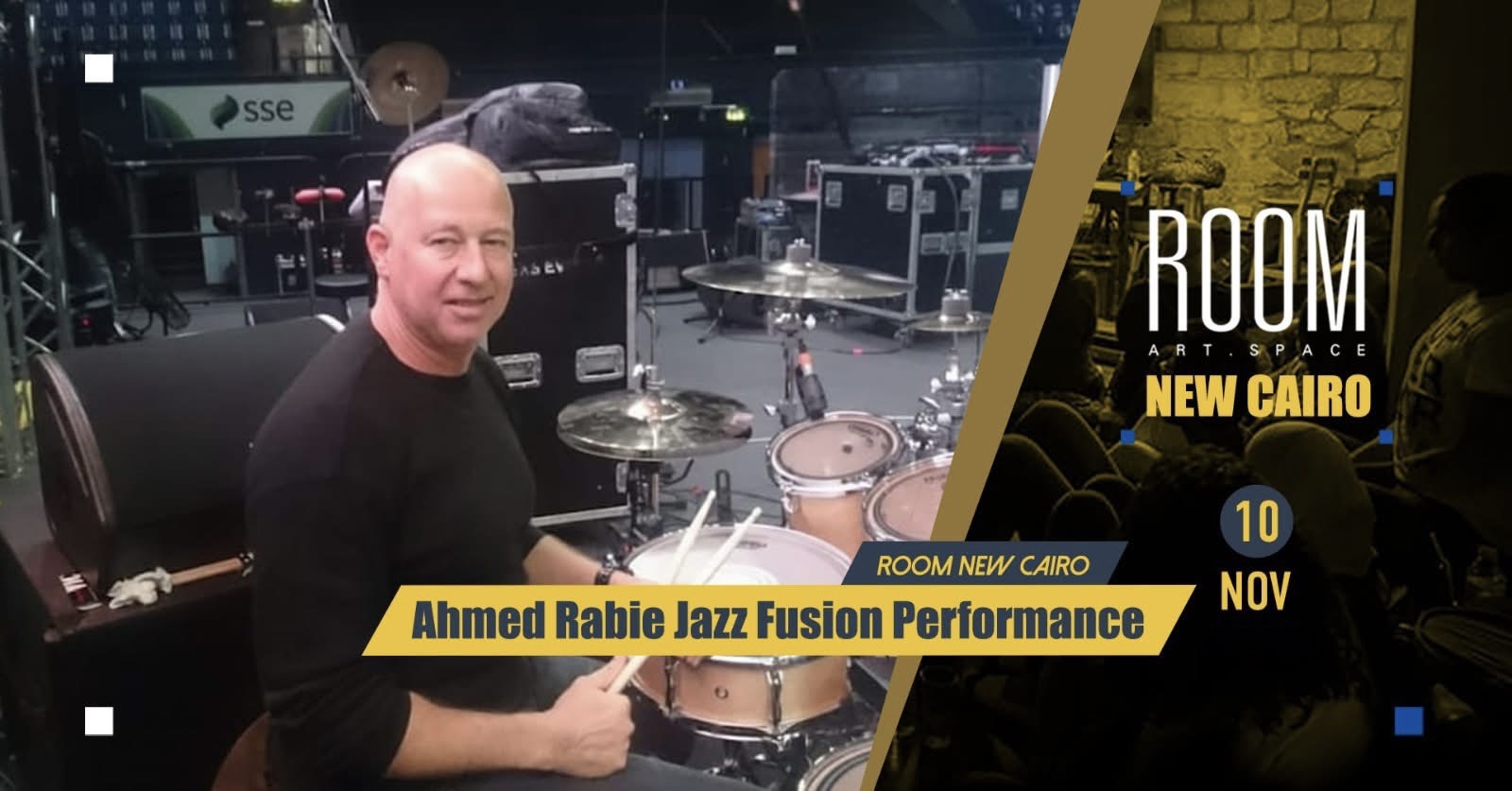 Ahmed Rabie jazz fusion project at Room New Cairo