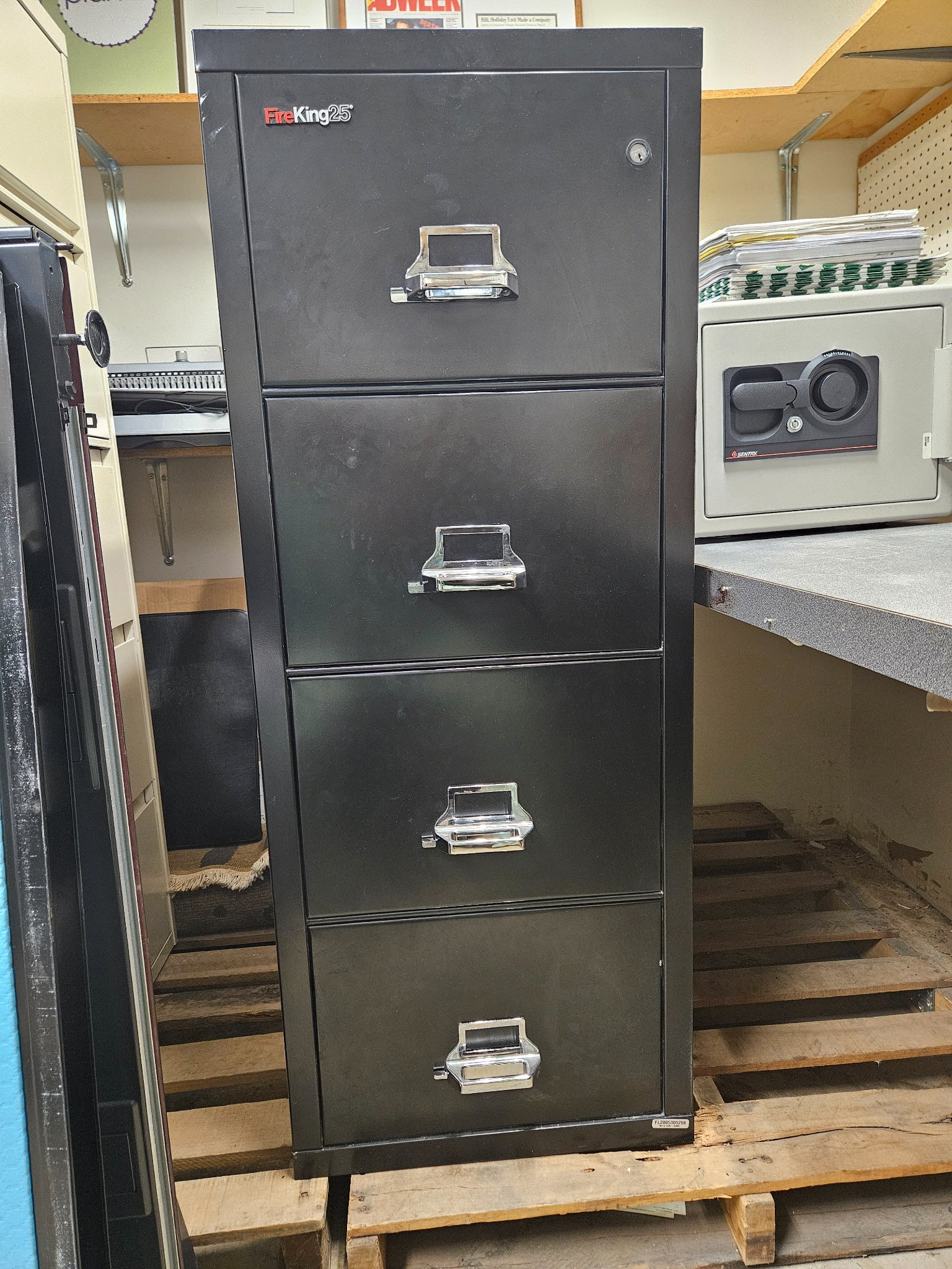 Fire Proof (FireKing) File Cabinet with locking key - Storage & Filing ...