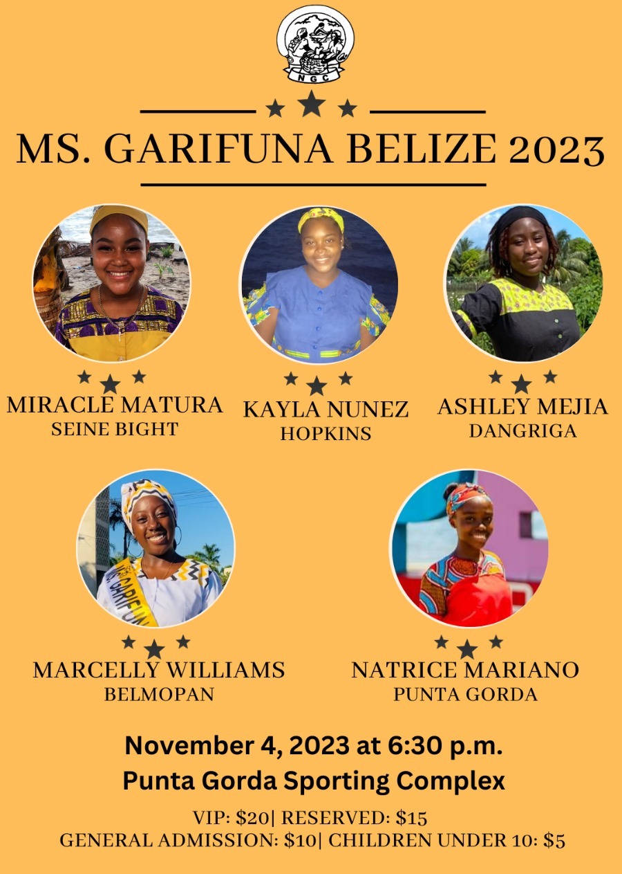 Ms. Garifuna Belize Pageant... - National Garifuna Council