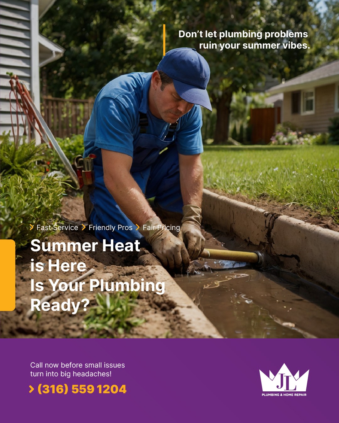 JL Plumbing & Home Repair | Wichita KS