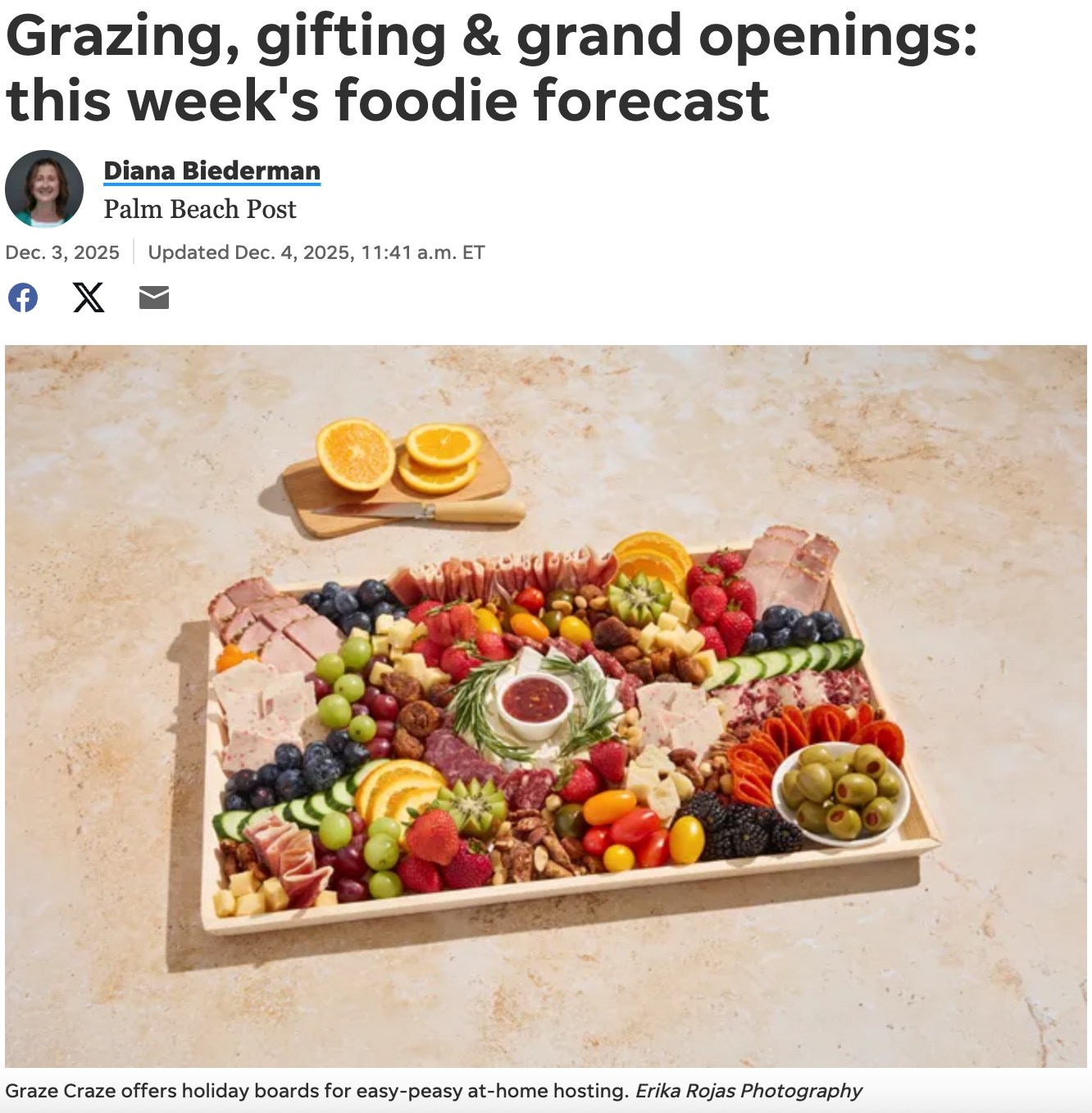Earlier this month, Graze... - Graze Craze North Boca Raton | Facebook