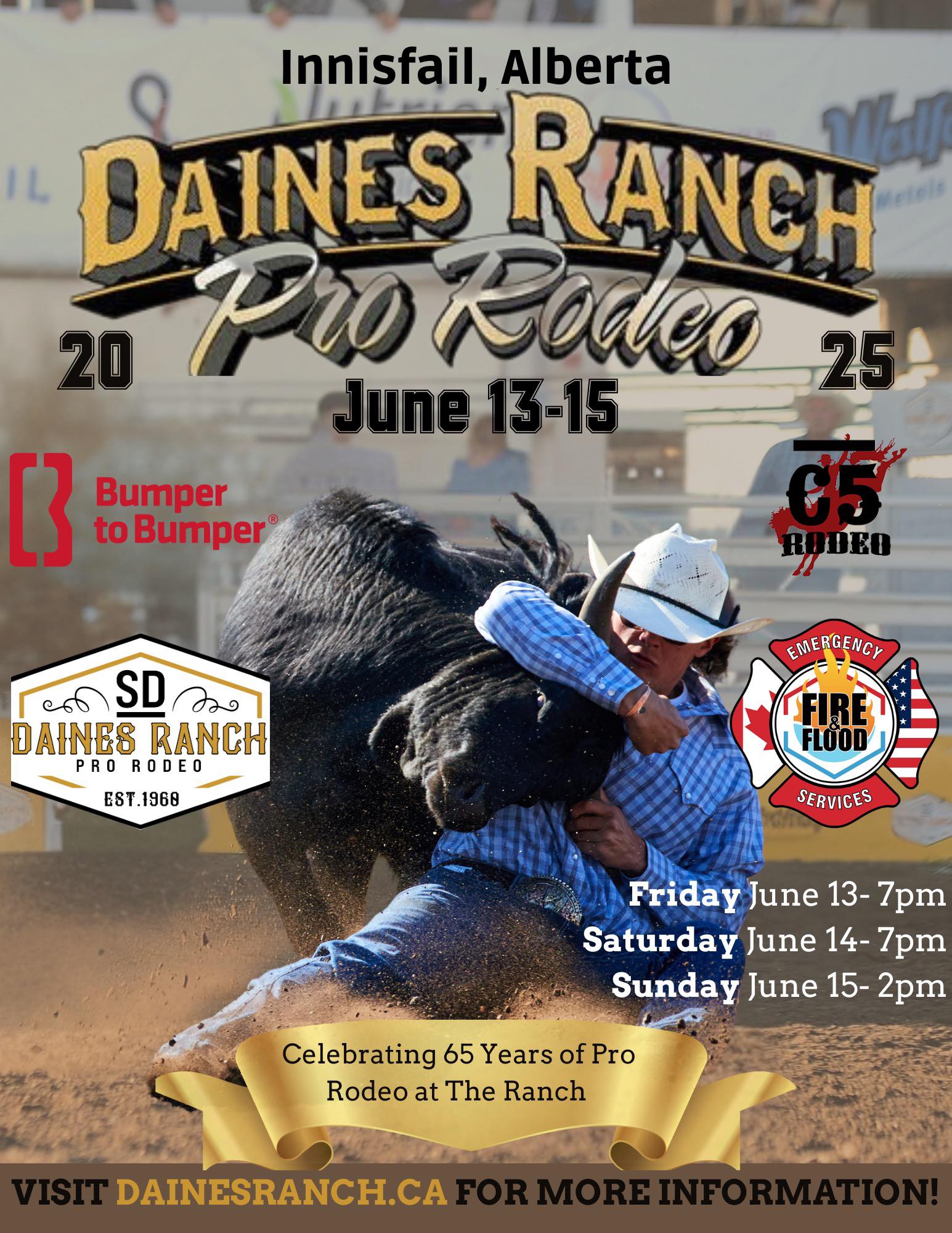 🎉 Celebrating 65 Years of Rodeo... - Daines Ranch Pro Rodeo | Facebook