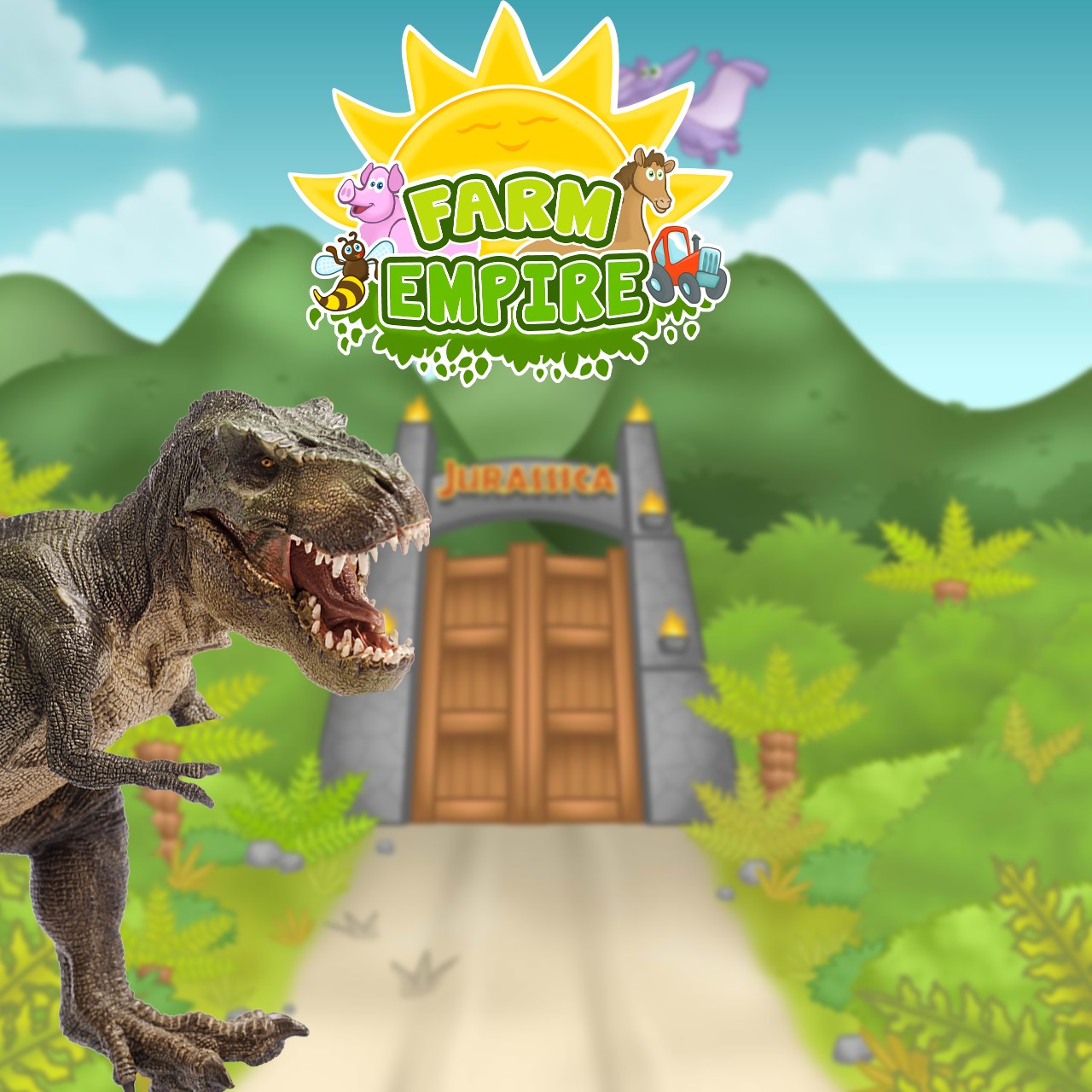 🦖 It's summer in Farm Empire, and our... - PlayAndWin.co.uk