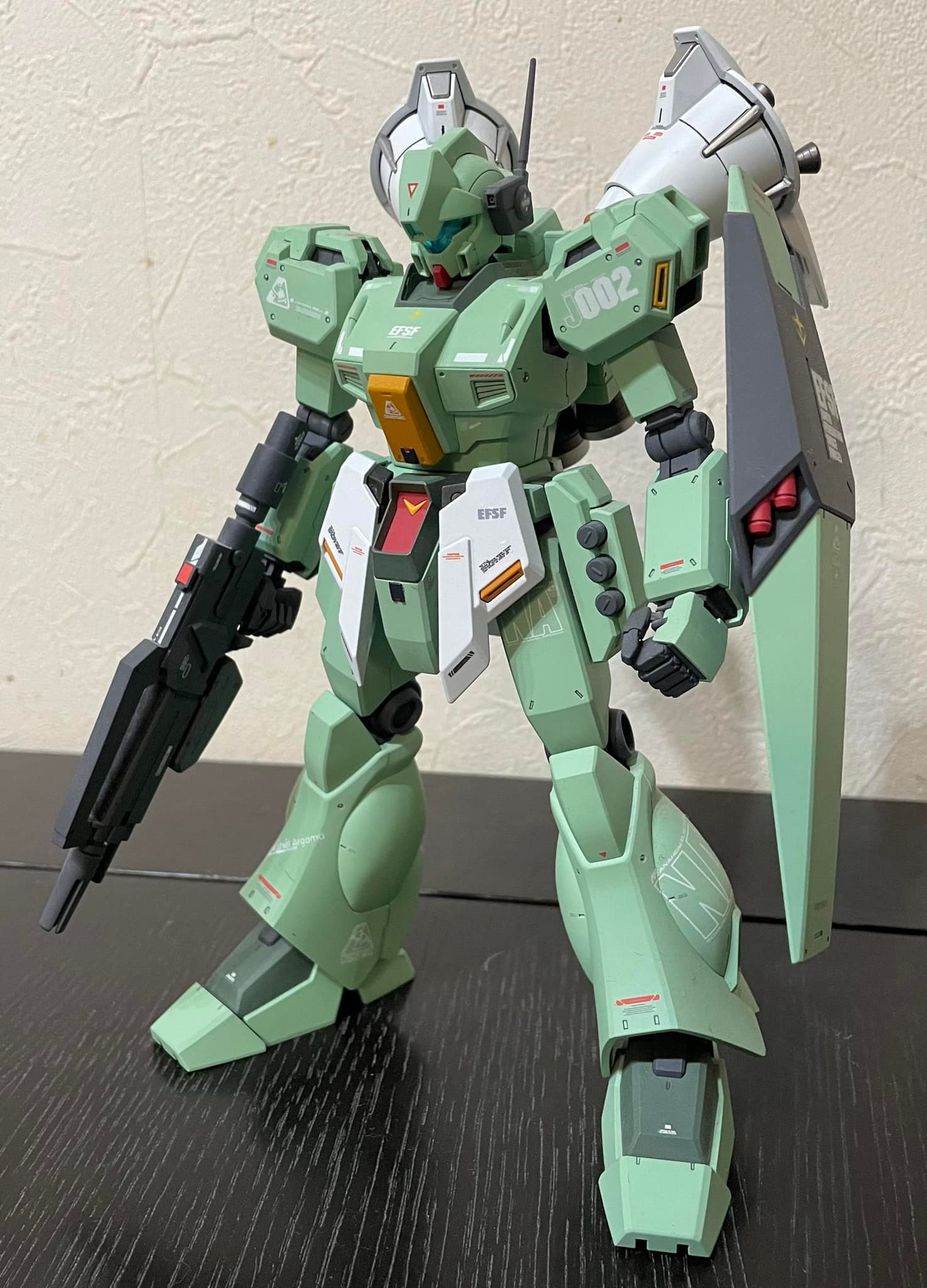 My favorite MS.☝️😙 Jegan type-D high-mobility type😊 bandai's MG