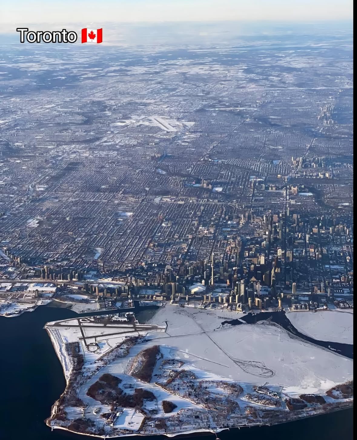 Aerial views of cities in Canada 🇨🇦
