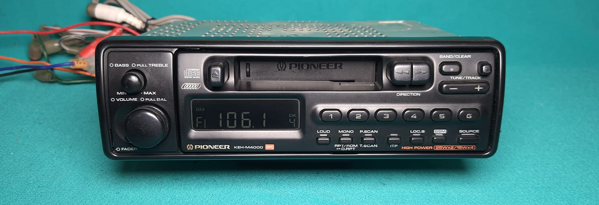 1992 Pioneer Keh-m4000 Cassette Receiver 90€