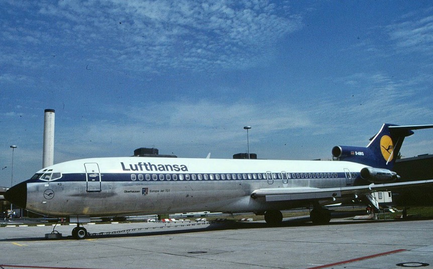 Lufthansa's Boeing 727-30C stood as a true symbol of versatility