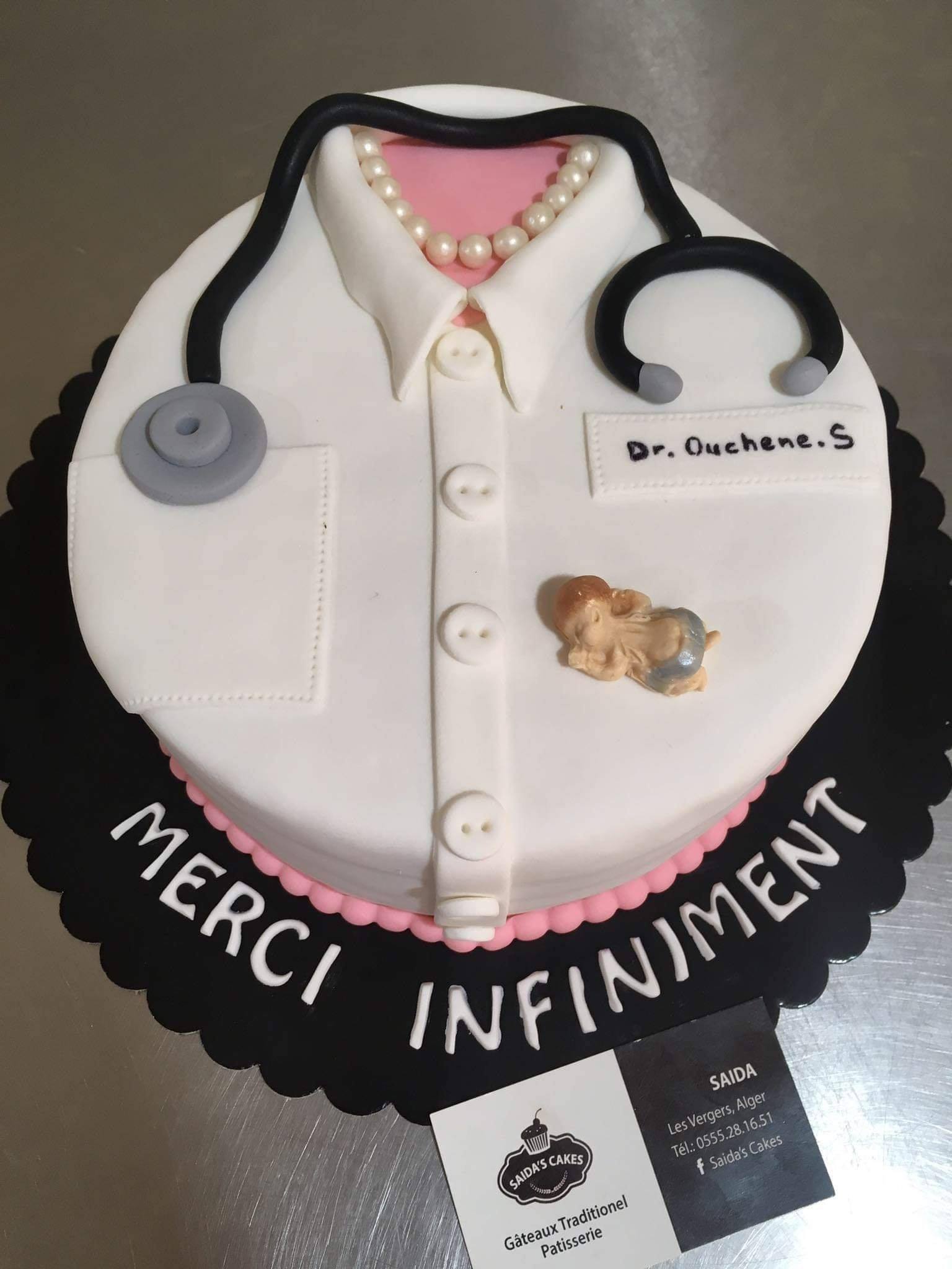Remerciements A Dr Ouchene Gynecologue Saida S Cakes 16 Facebook
