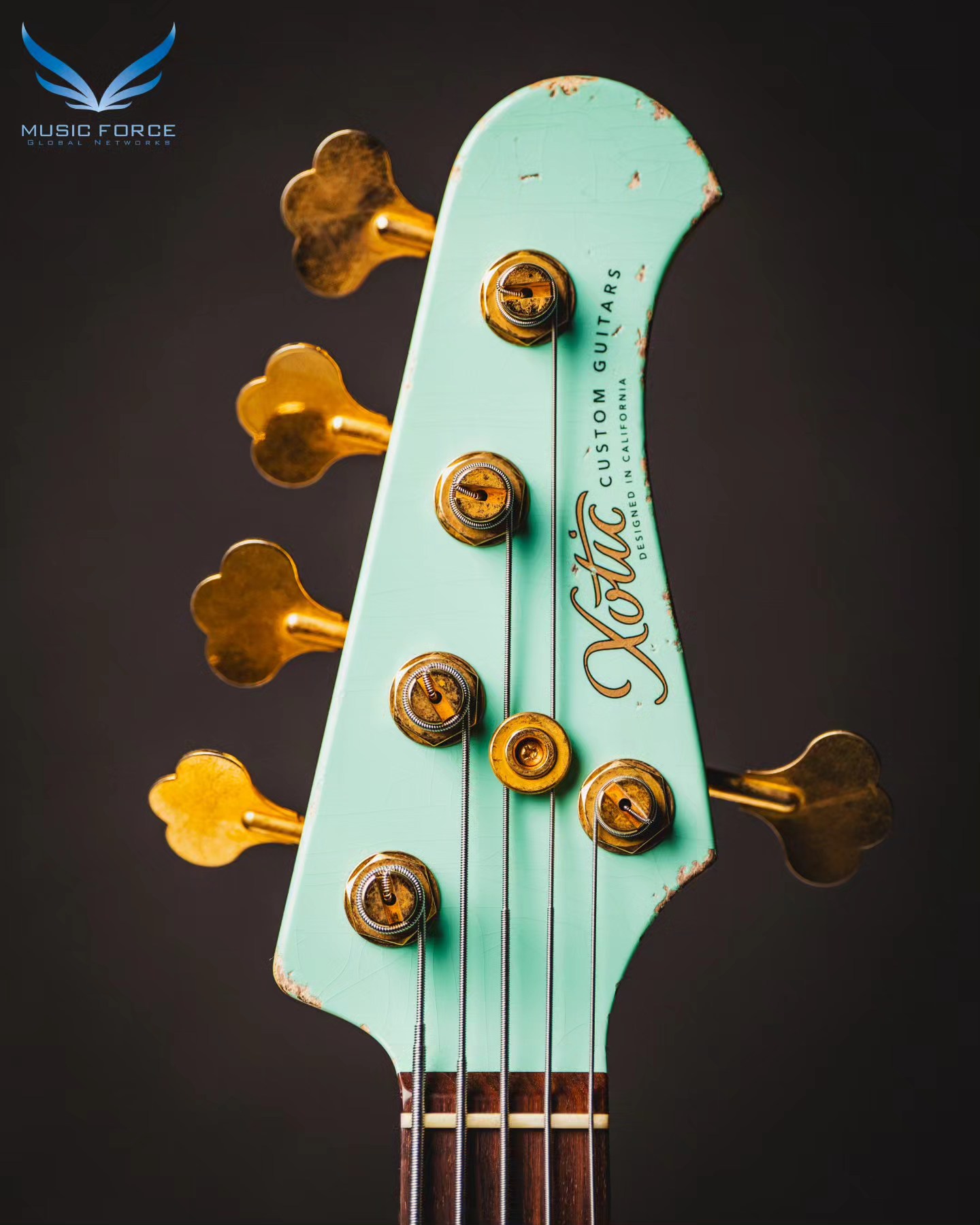 □ Xotic XJ-1T 5 String Heavy Aged-Surf Green (Custom Color) w
